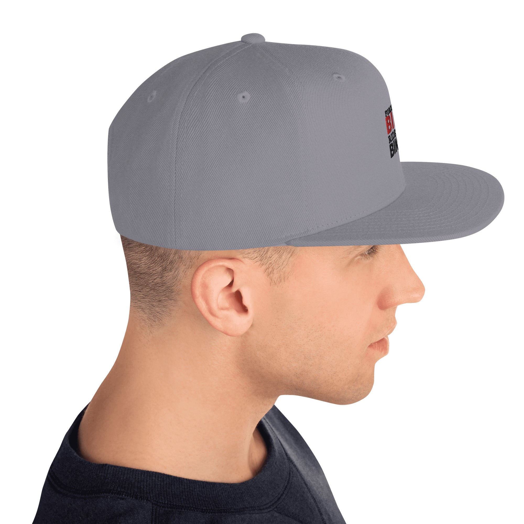 FORGET THE BIKE RIDE THE BIKER - Snapback Hat