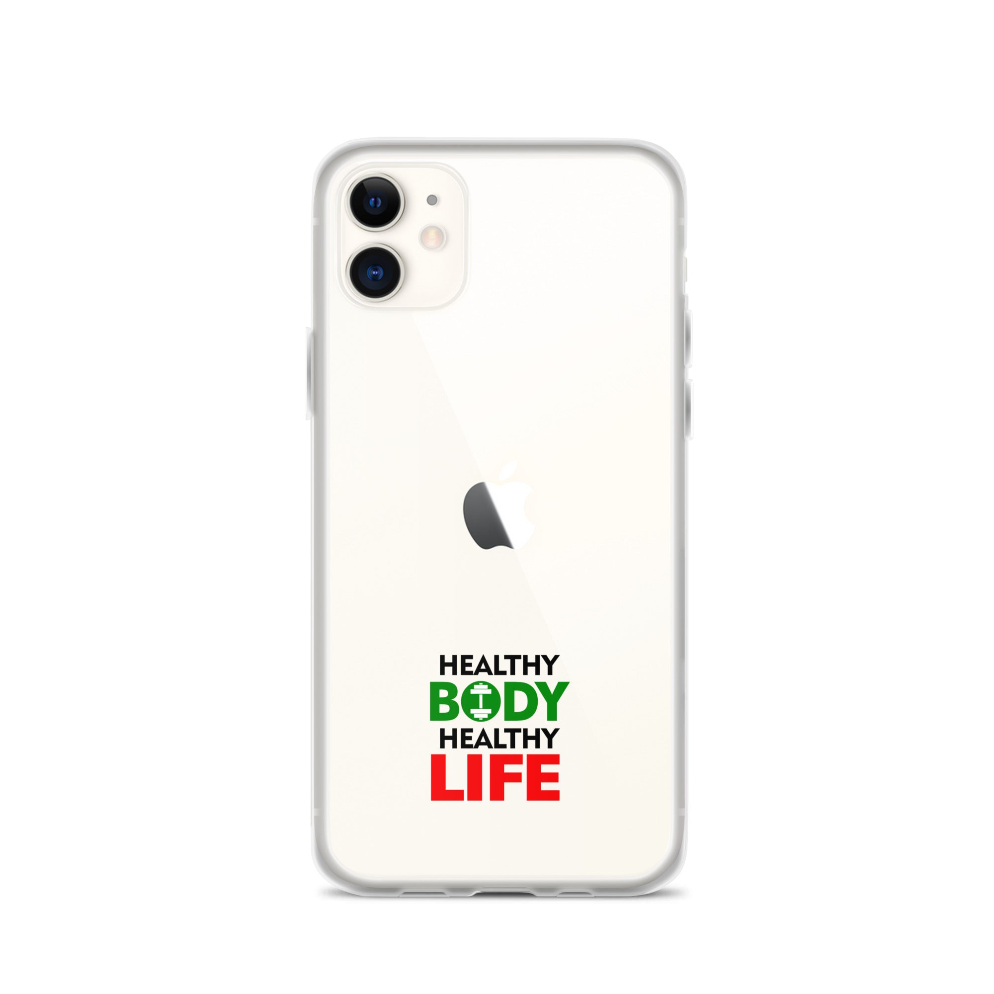 HEALTHY BODY HEALTHY LIFE - Clear Case for iPhone®