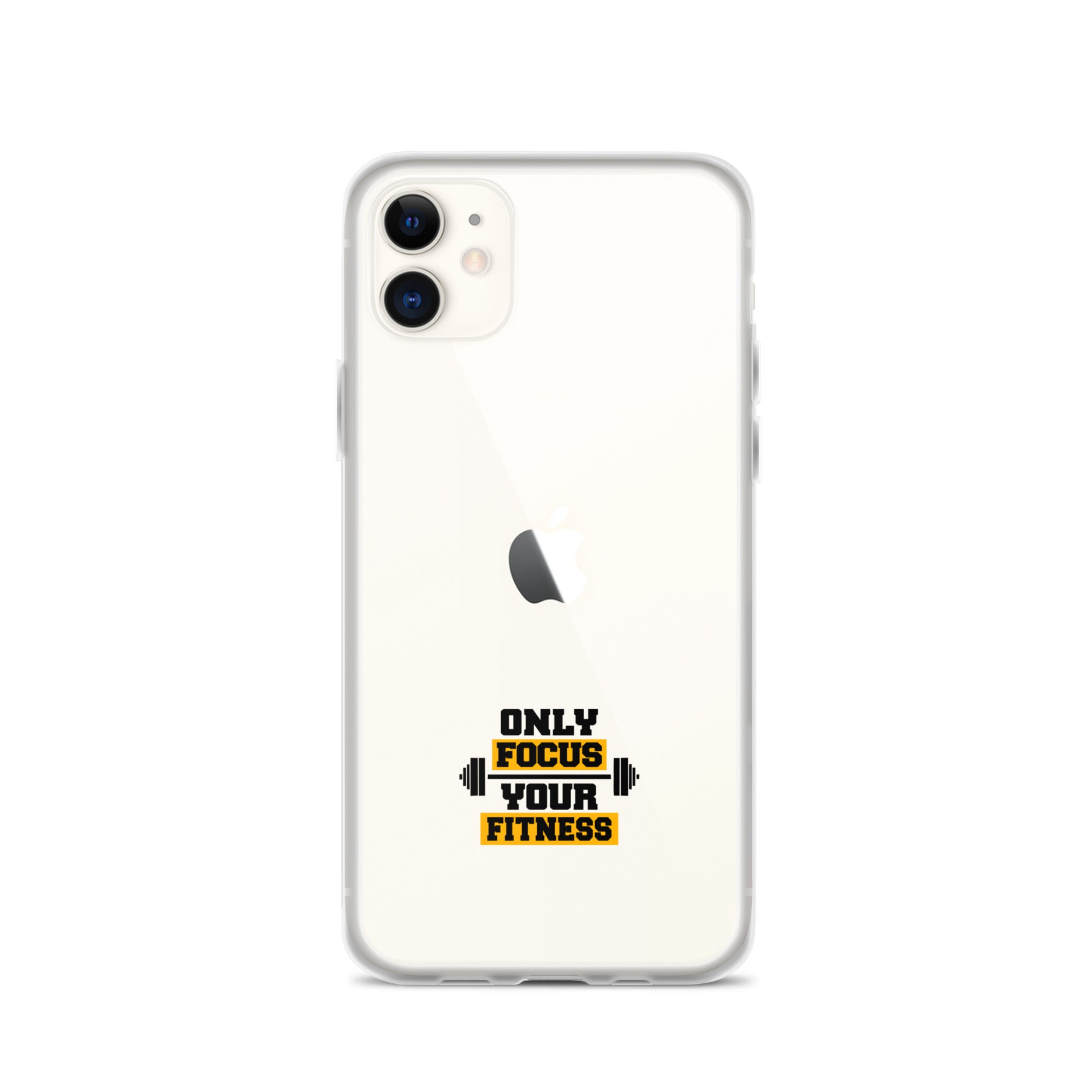 ONLY FOCUS YOUR FITNESS - Clear Case for iPhone®