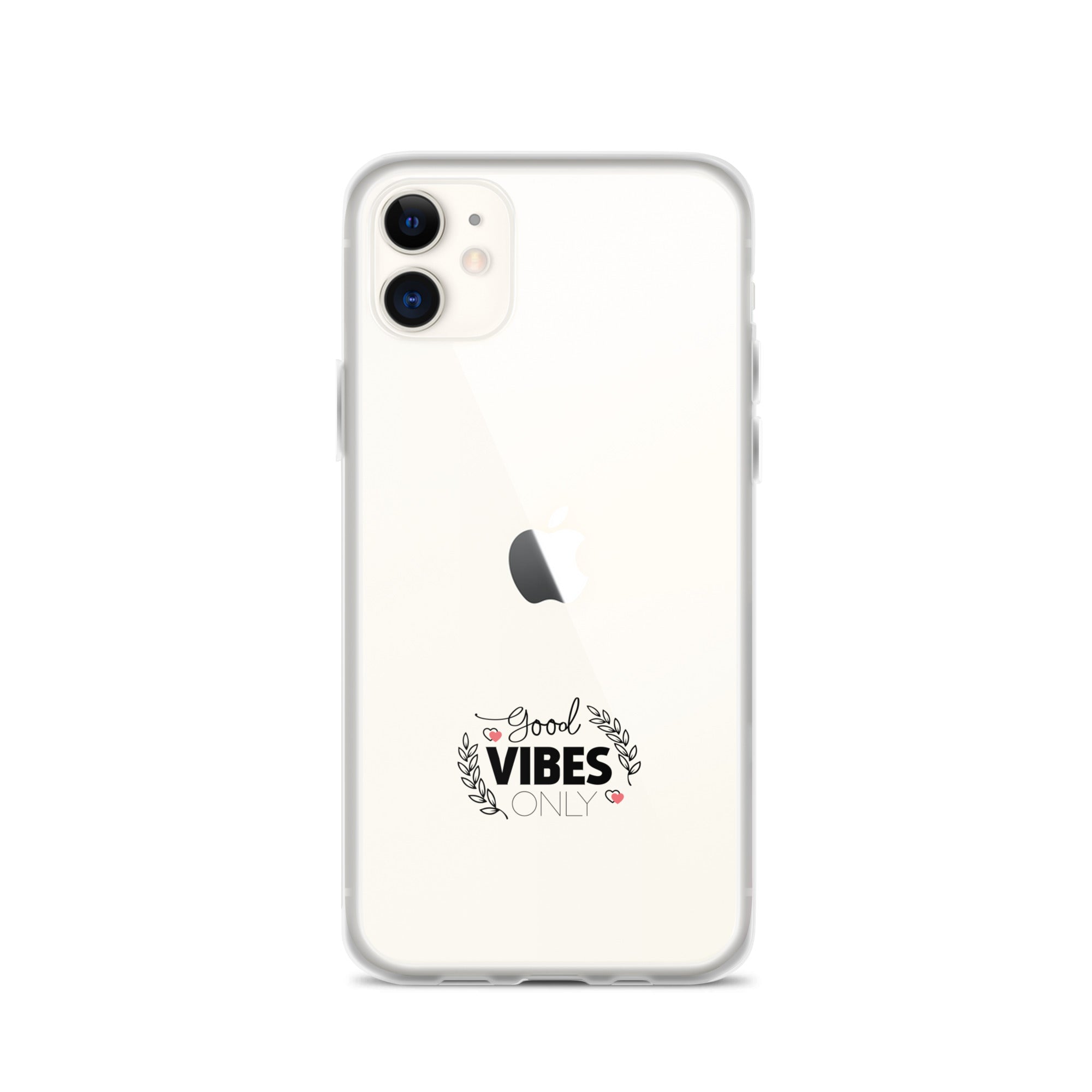 GOOD VIBES ONLY - Clear Case for iPhone®