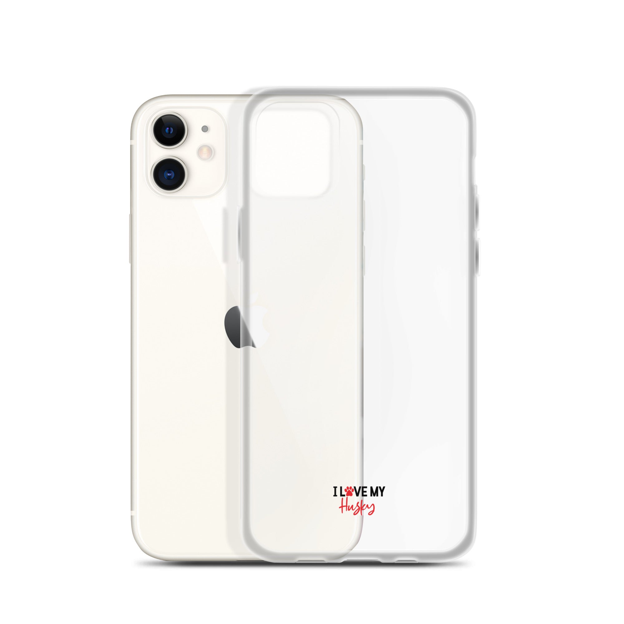 I LOVE MY HUSKY - Clear Case for iPhone®
