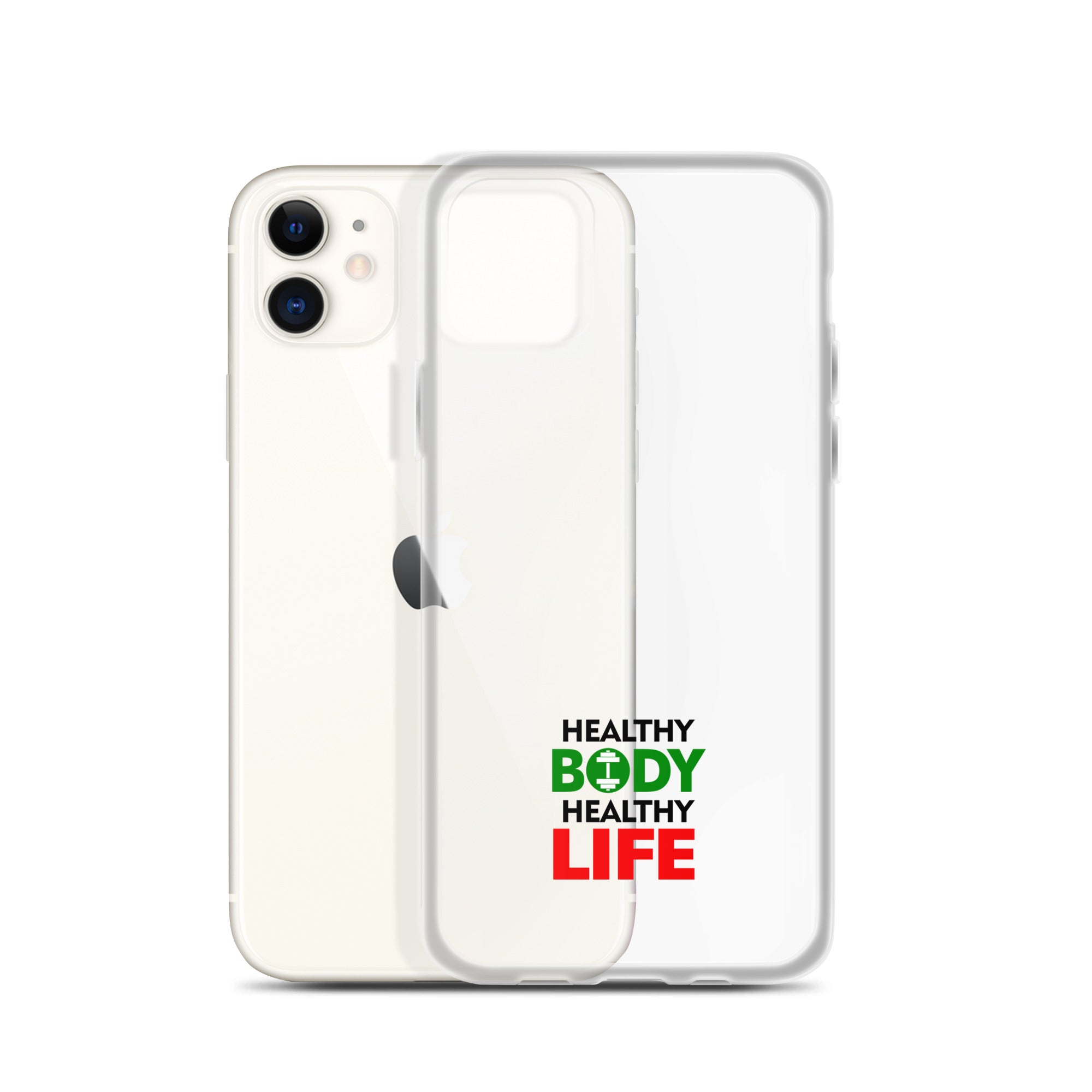 HEALTHY BODY HEALTHY LIFE - Clear Case for iPhone®