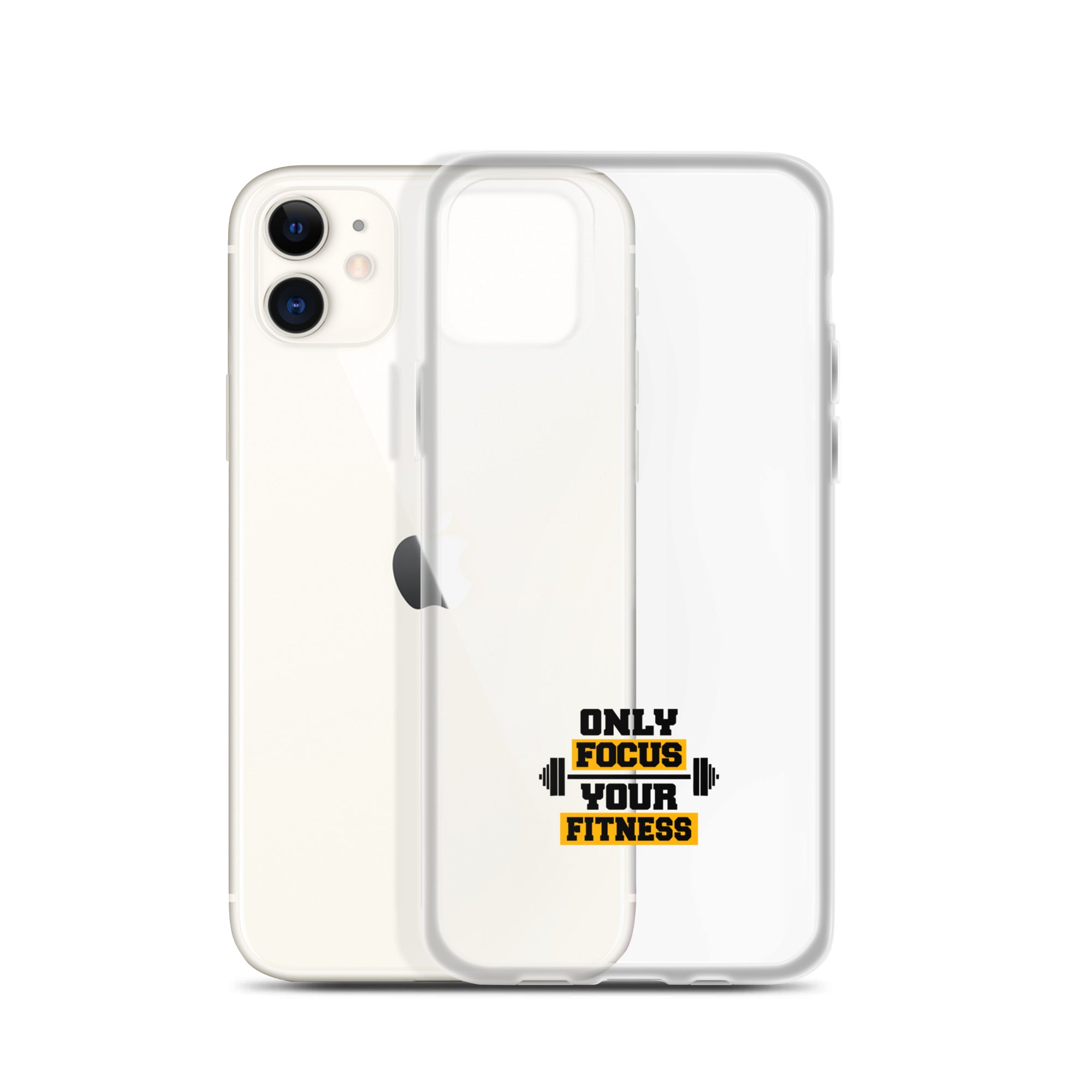 ONLY FOCUS YOUR FITNESS - Clear Case for iPhone®