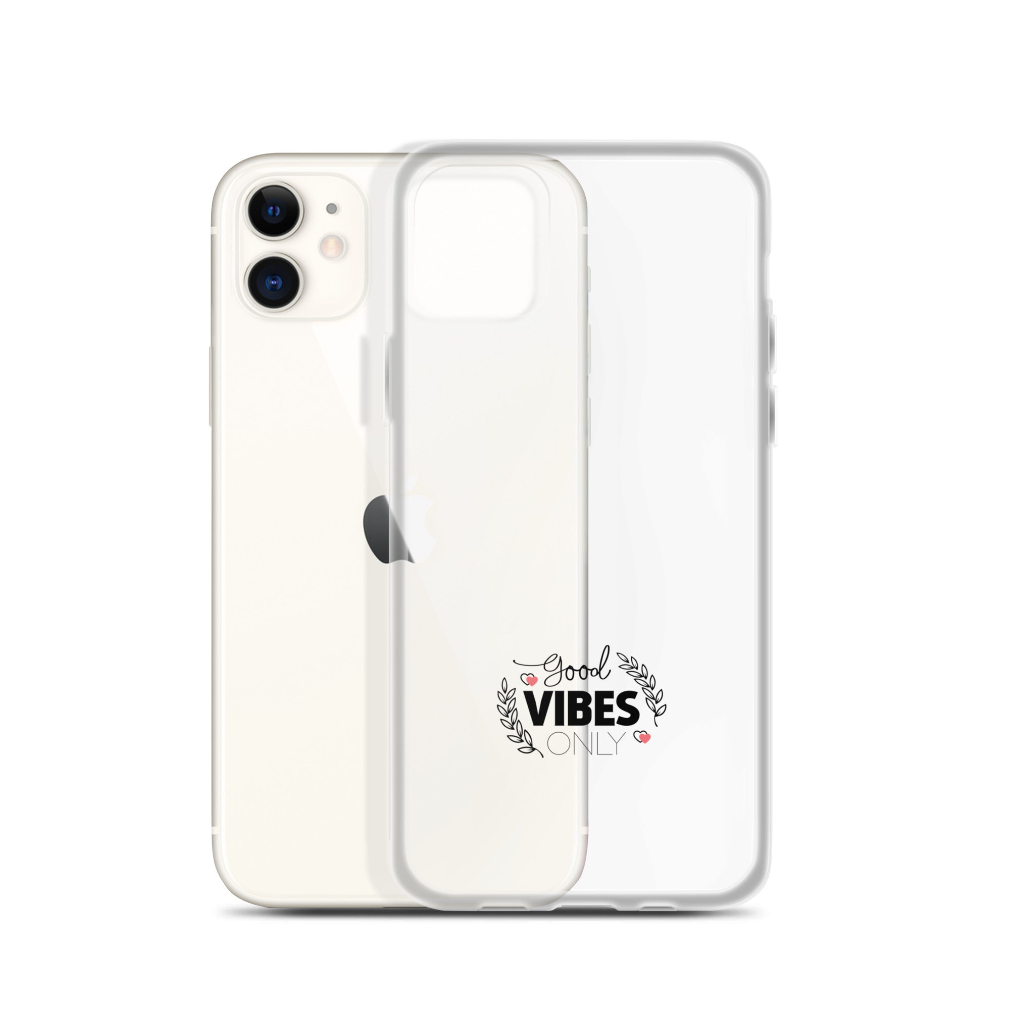 GOOD VIBES ONLY - Clear Case for iPhone®