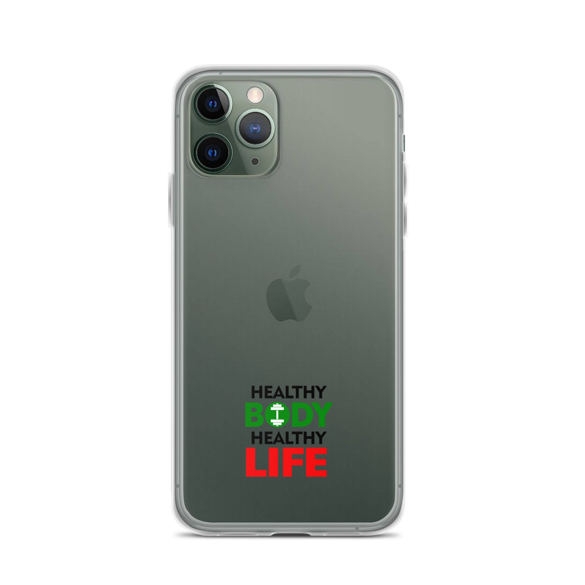 HEALTHY BODY HEALTHY LIFE - Clear Case for iPhone®