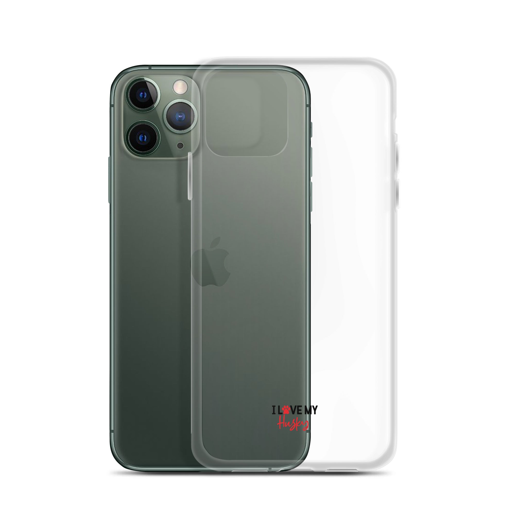 I LOVE MY HUSKY - Clear Case for iPhone®
