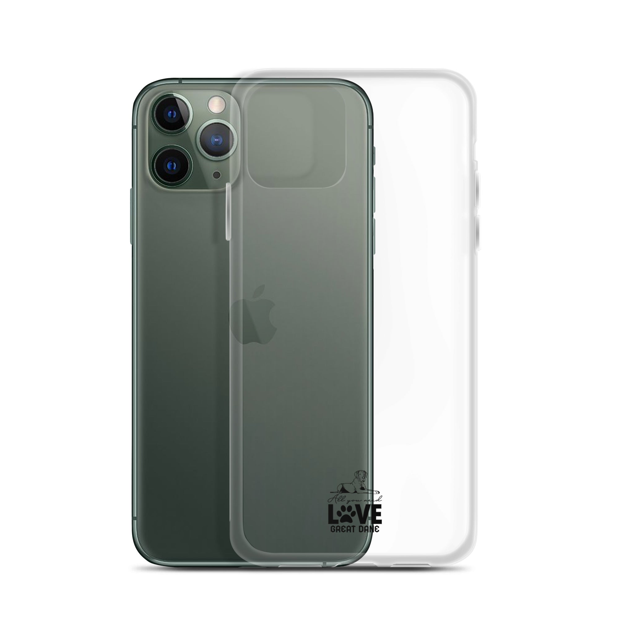 ALL YOU NEED LOVE GREAT DANE - Clear Case for iPhone®