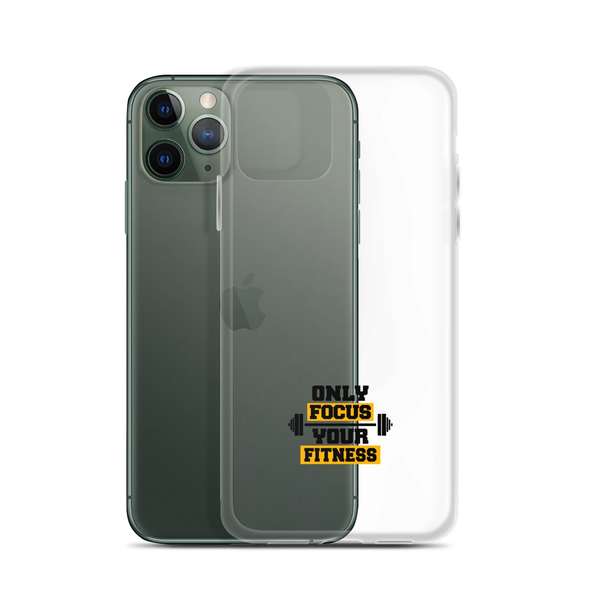 ONLY FOCUS YOUR FITNESS - Clear Case for iPhone®