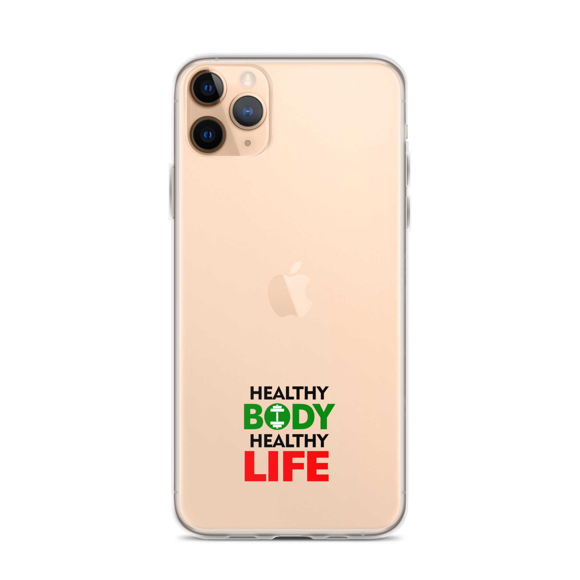 HEALTHY BODY HEALTHY LIFE - Clear Case for iPhone®