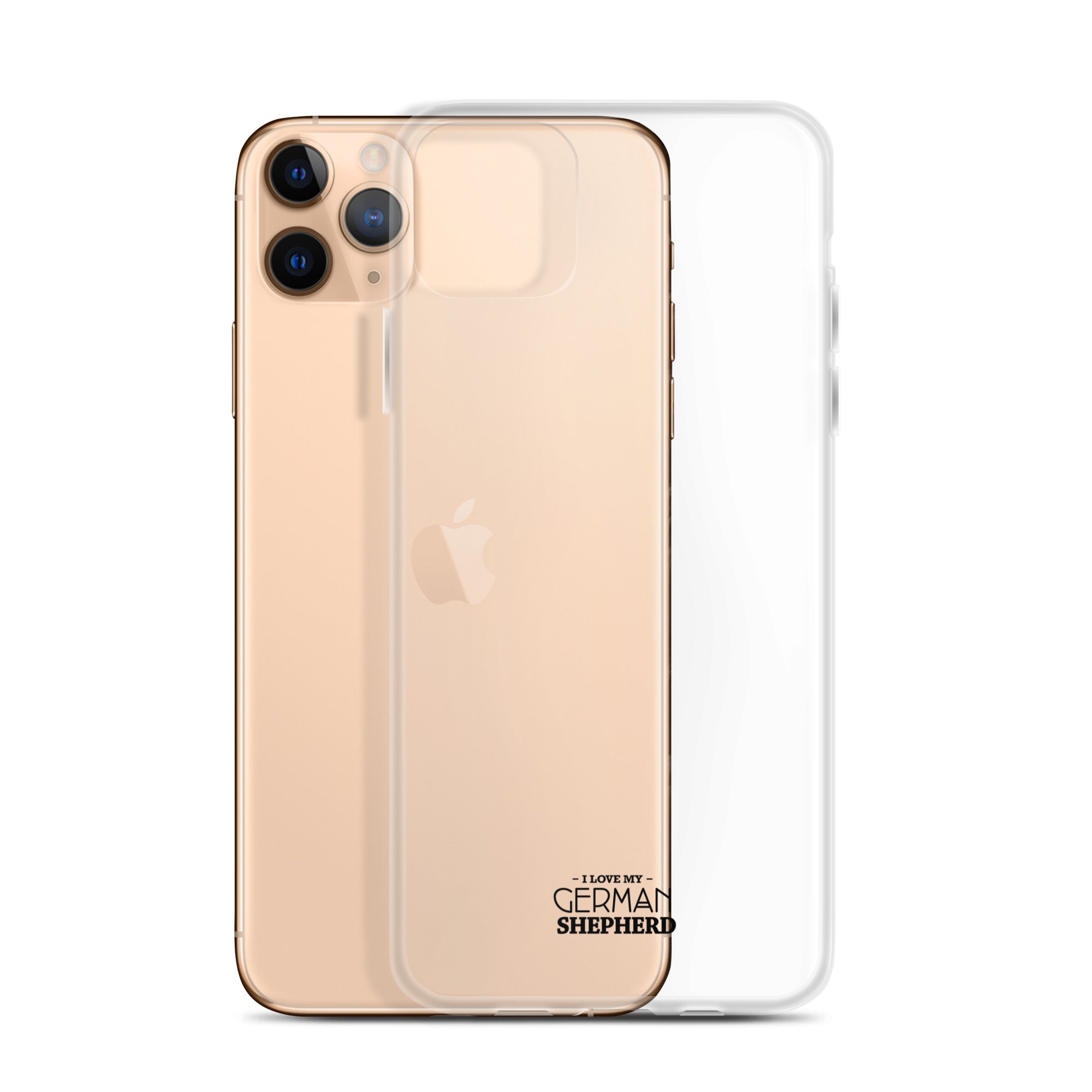 I LOVE MY GERMAN SHEPHERD - Clear Case for iPhone®