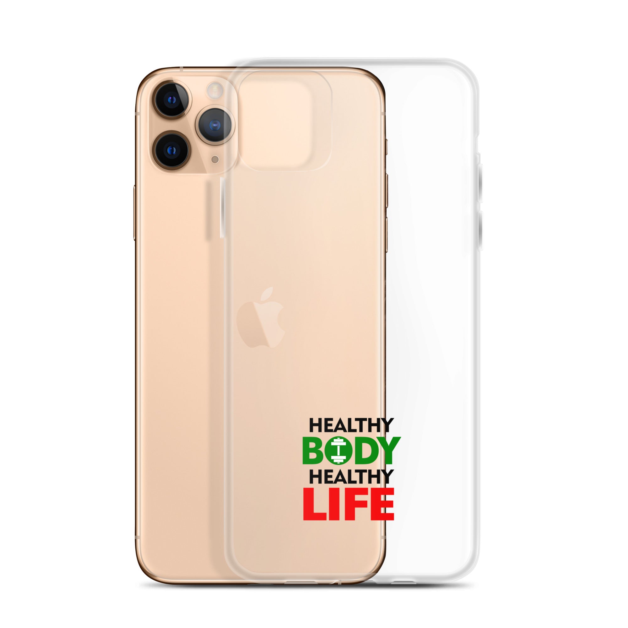 HEALTHY BODY HEALTHY LIFE - Clear Case for iPhone®