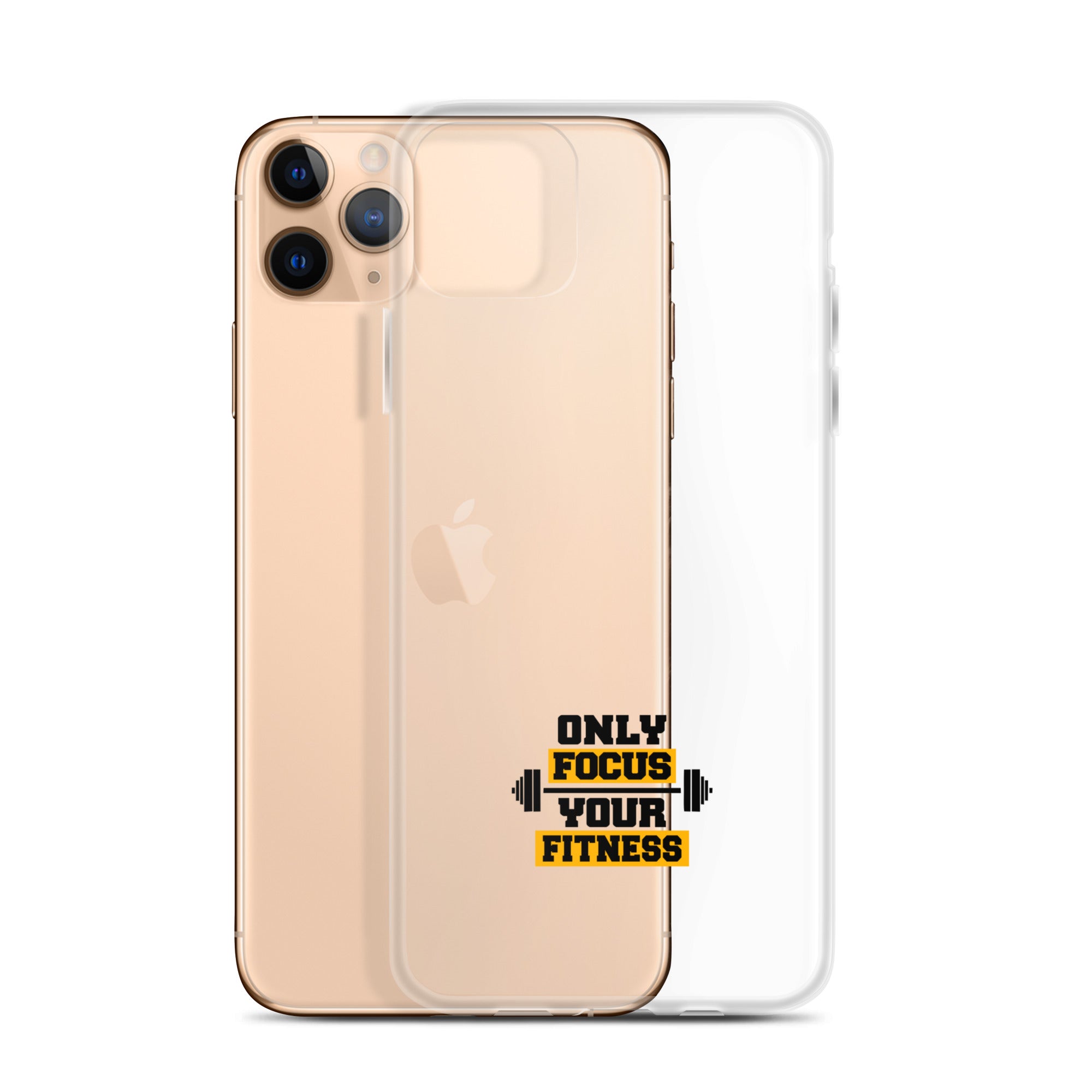 ONLY FOCUS YOUR FITNESS - Clear Case for iPhone®