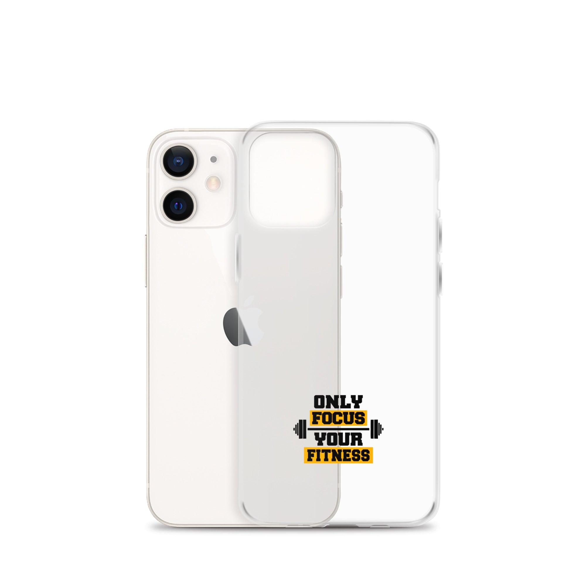 ONLY FOCUS YOUR FITNESS - Clear Case for iPhone®