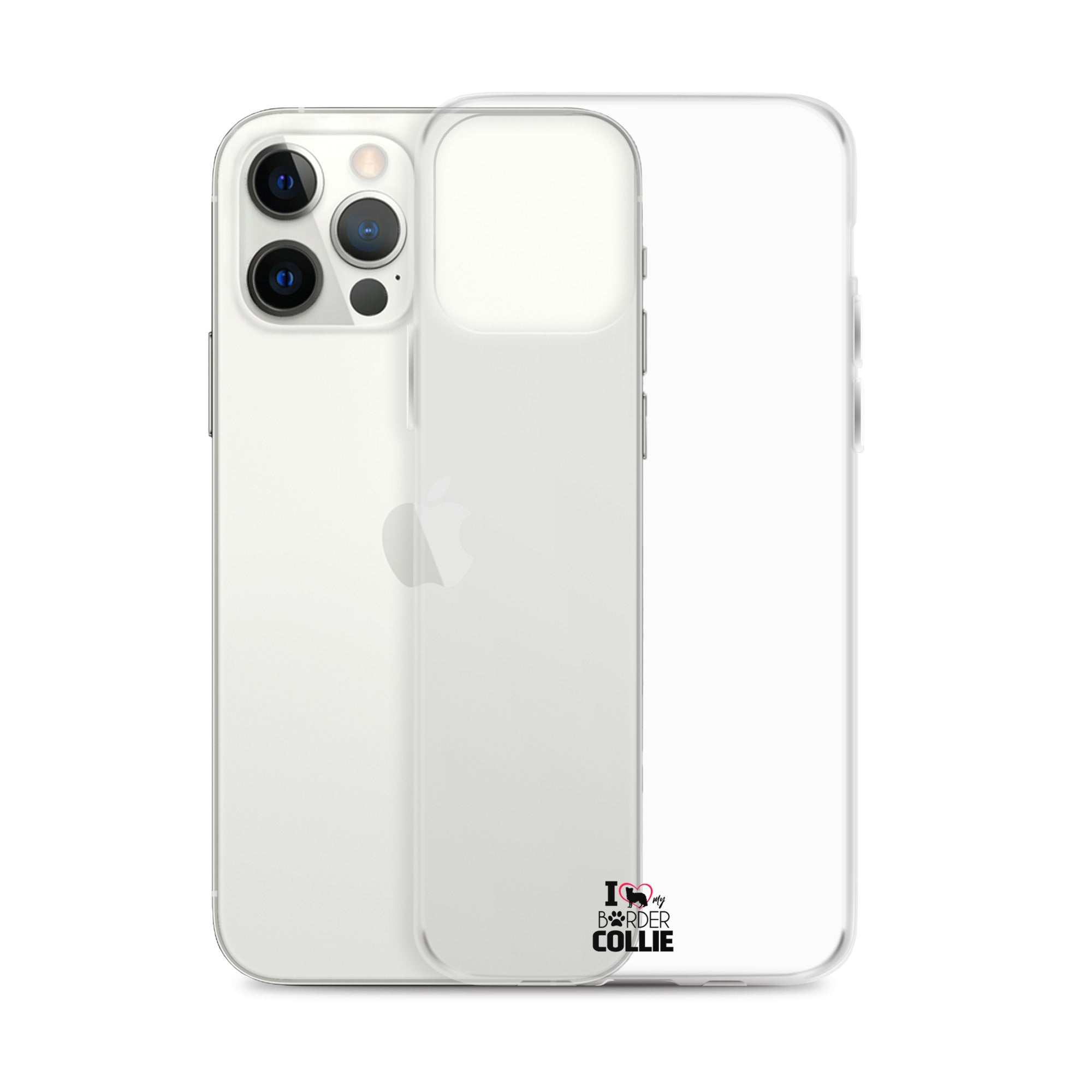 I LOVE MY BORDER COLLIE - Clear Case for iPhone®