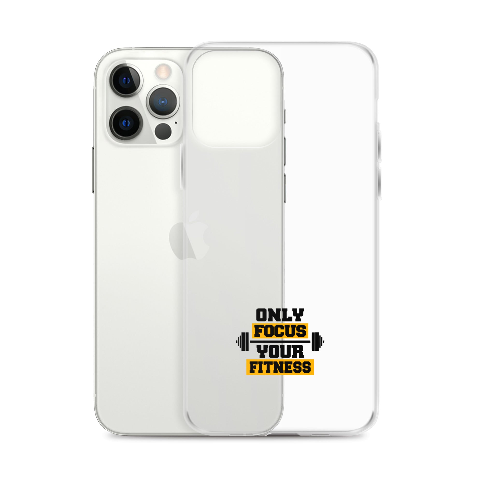 ONLY FOCUS YOUR FITNESS - Clear Case for iPhone®