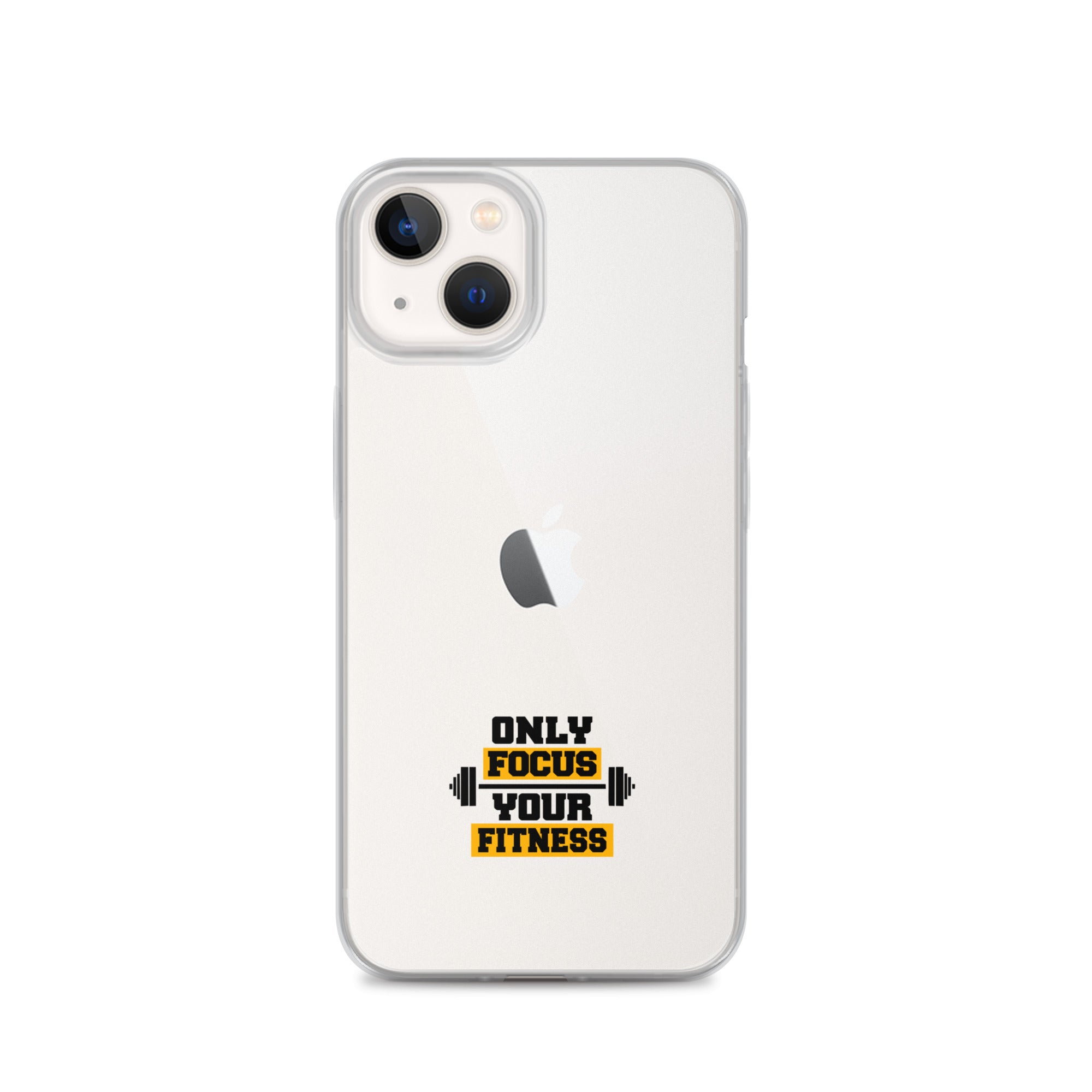 ONLY FOCUS YOUR FITNESS - Clear Case for iPhone®