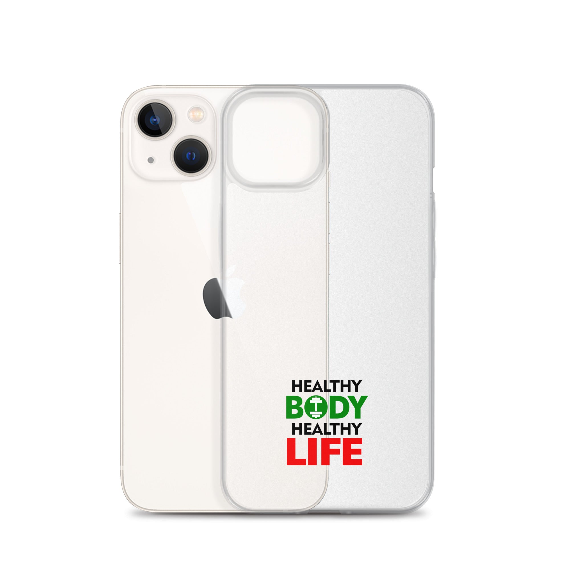 HEALTHY BODY HEALTHY LIFE - Clear Case for iPhone®