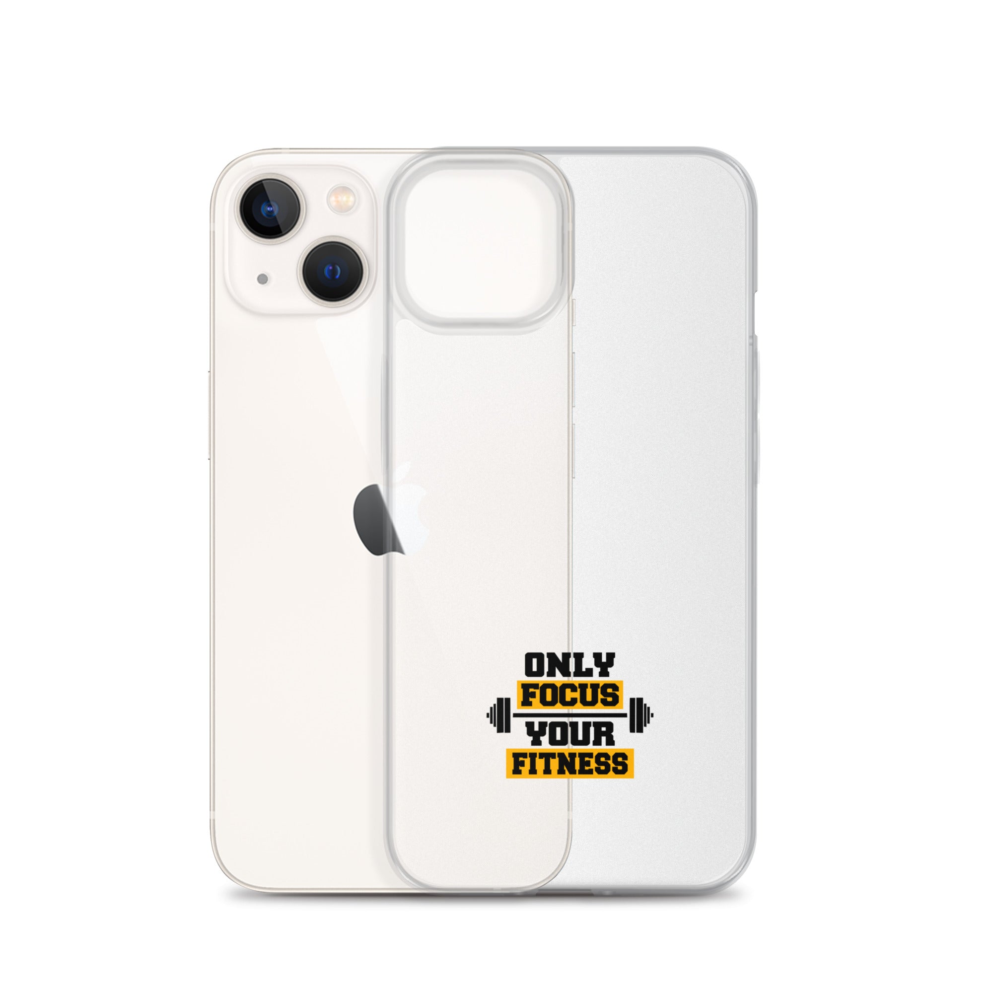 ONLY FOCUS YOUR FITNESS - Clear Case for iPhone®