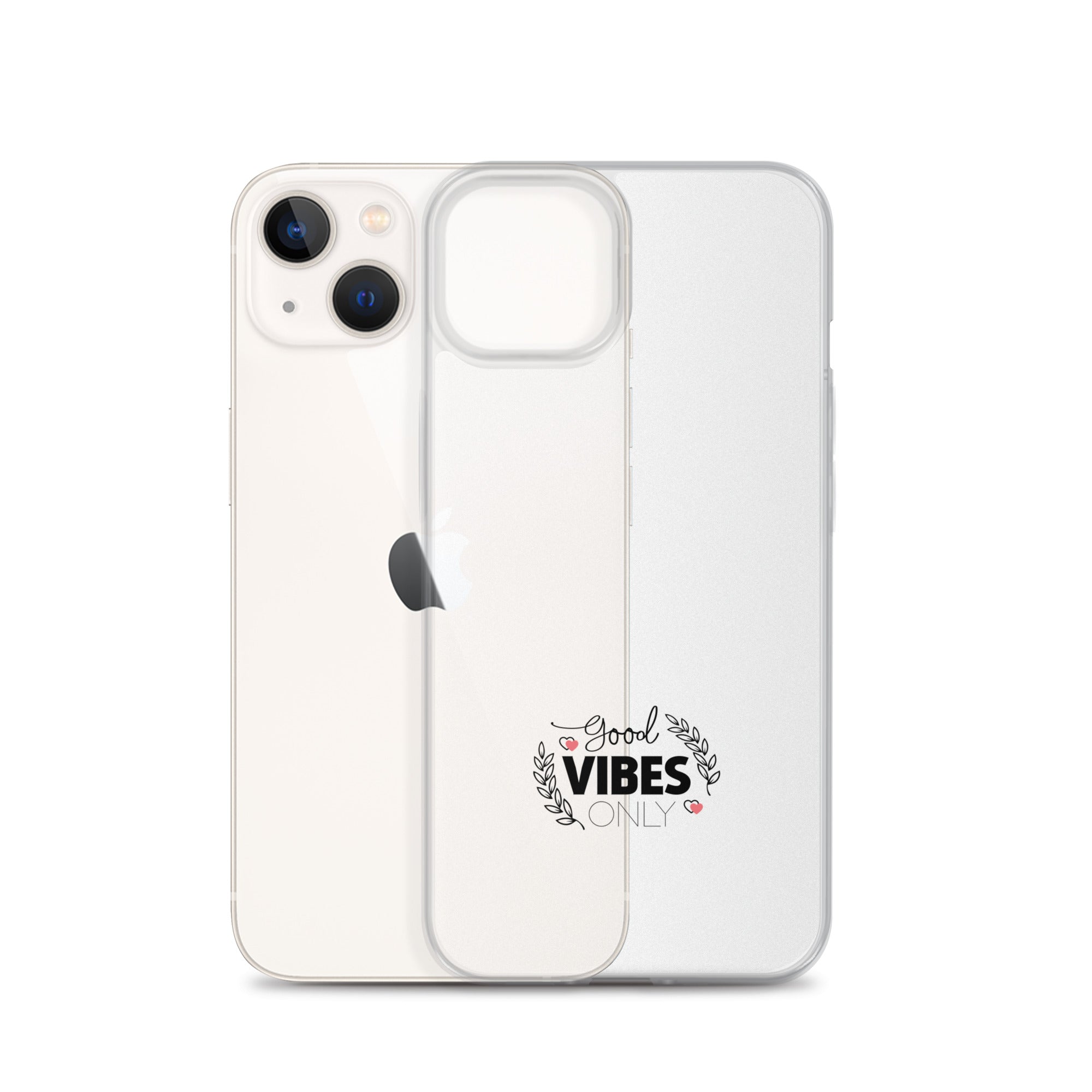 GOOD VIBES ONLY - Clear Case for iPhone®