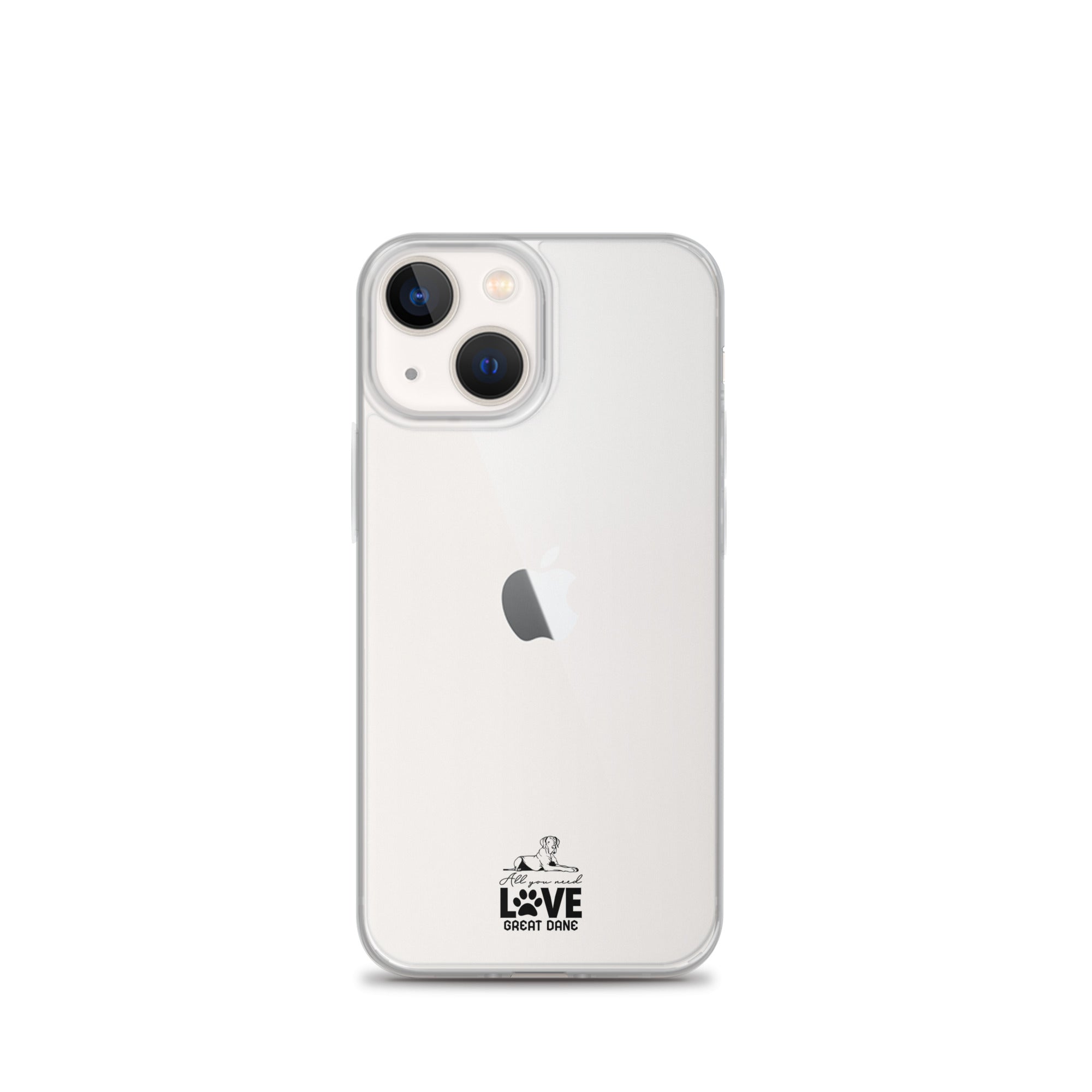 ALL YOU NEED LOVE GREAT DANE - Clear Case for iPhone®