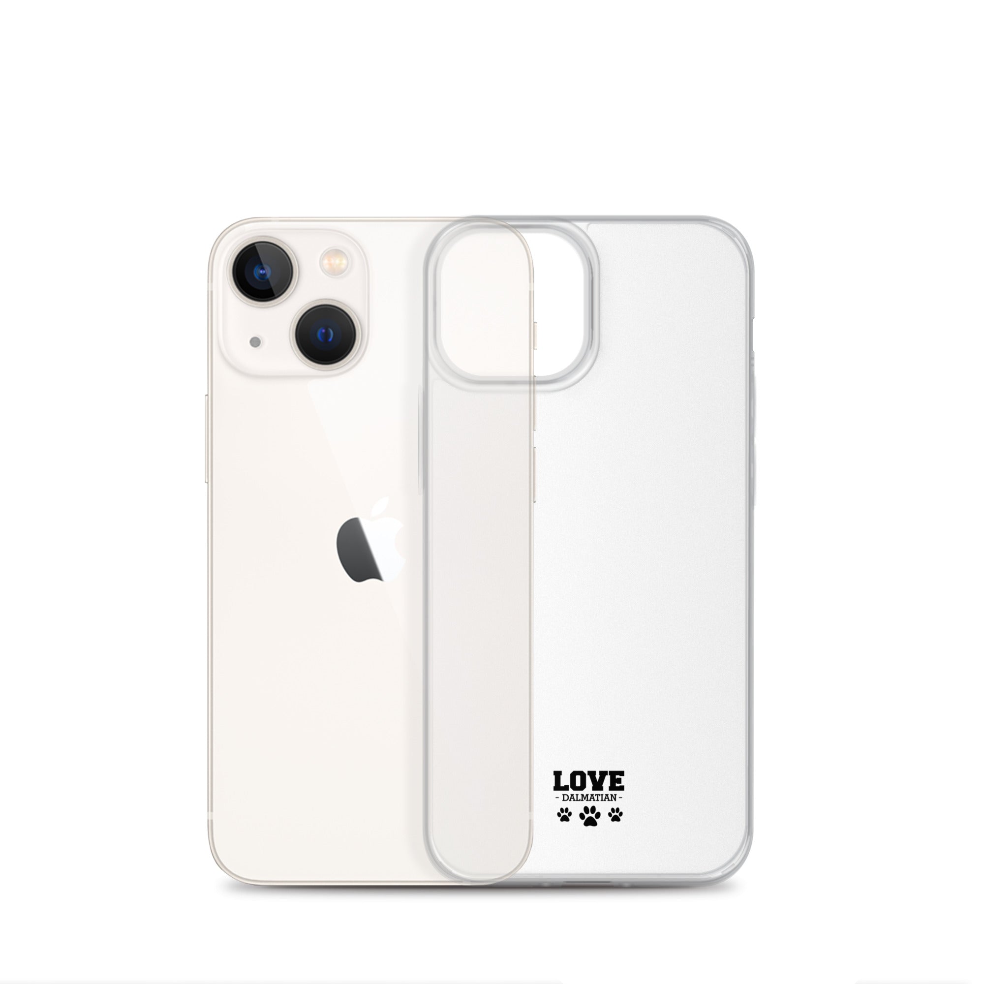 LOVE DALMATIAN - Clear Case for iPhone®