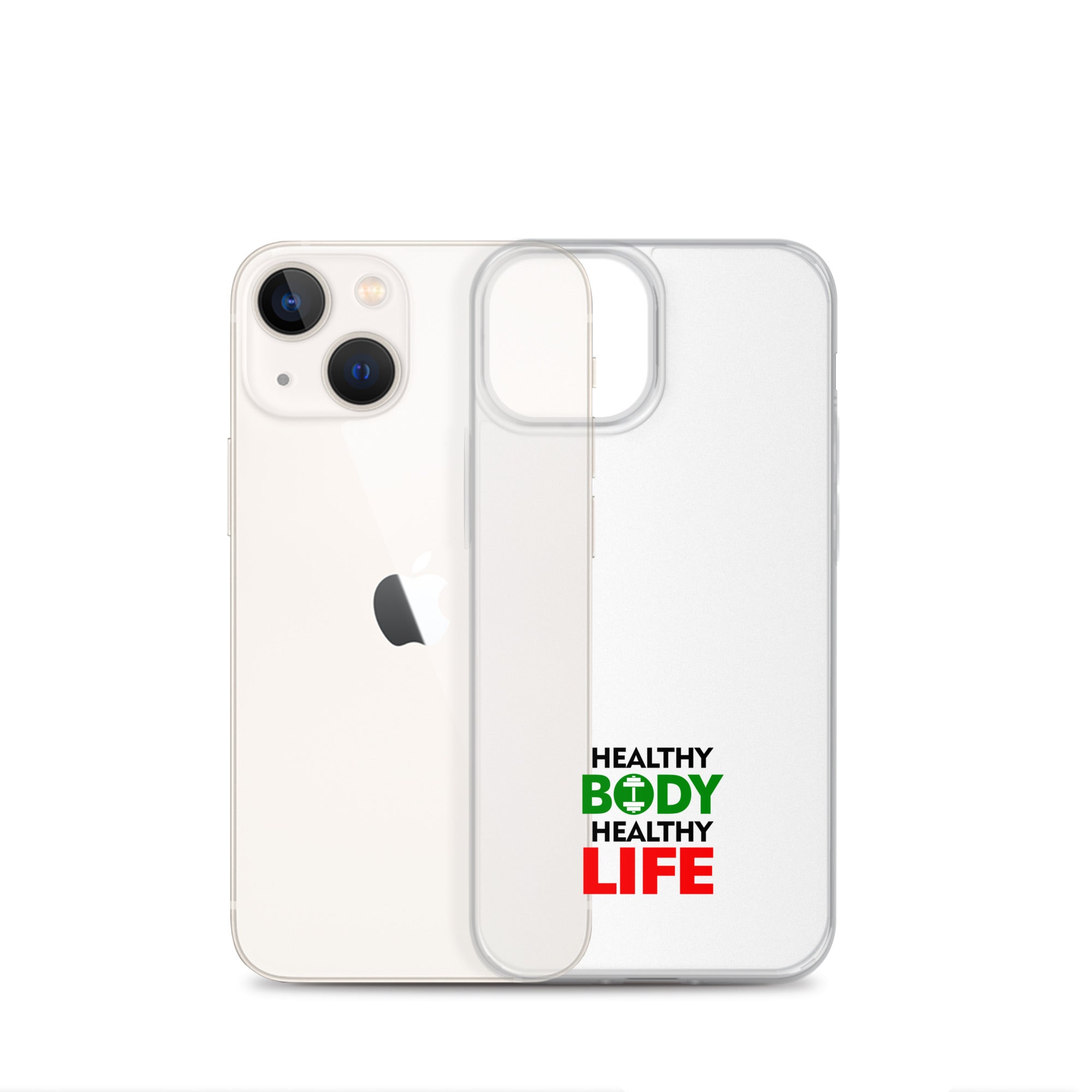 HEALTHY BODY HEALTHY LIFE - Clear Case for iPhone®