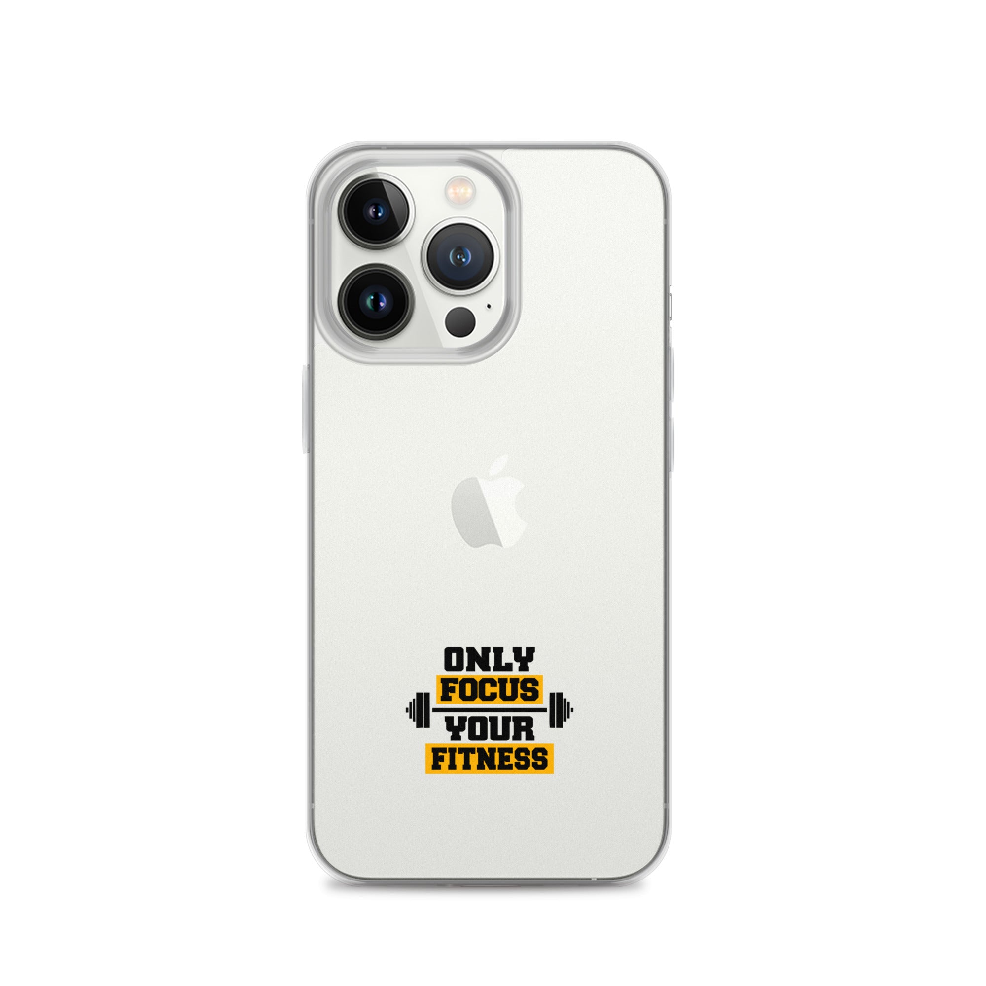 ONLY FOCUS YOUR FITNESS - Clear Case for iPhone®