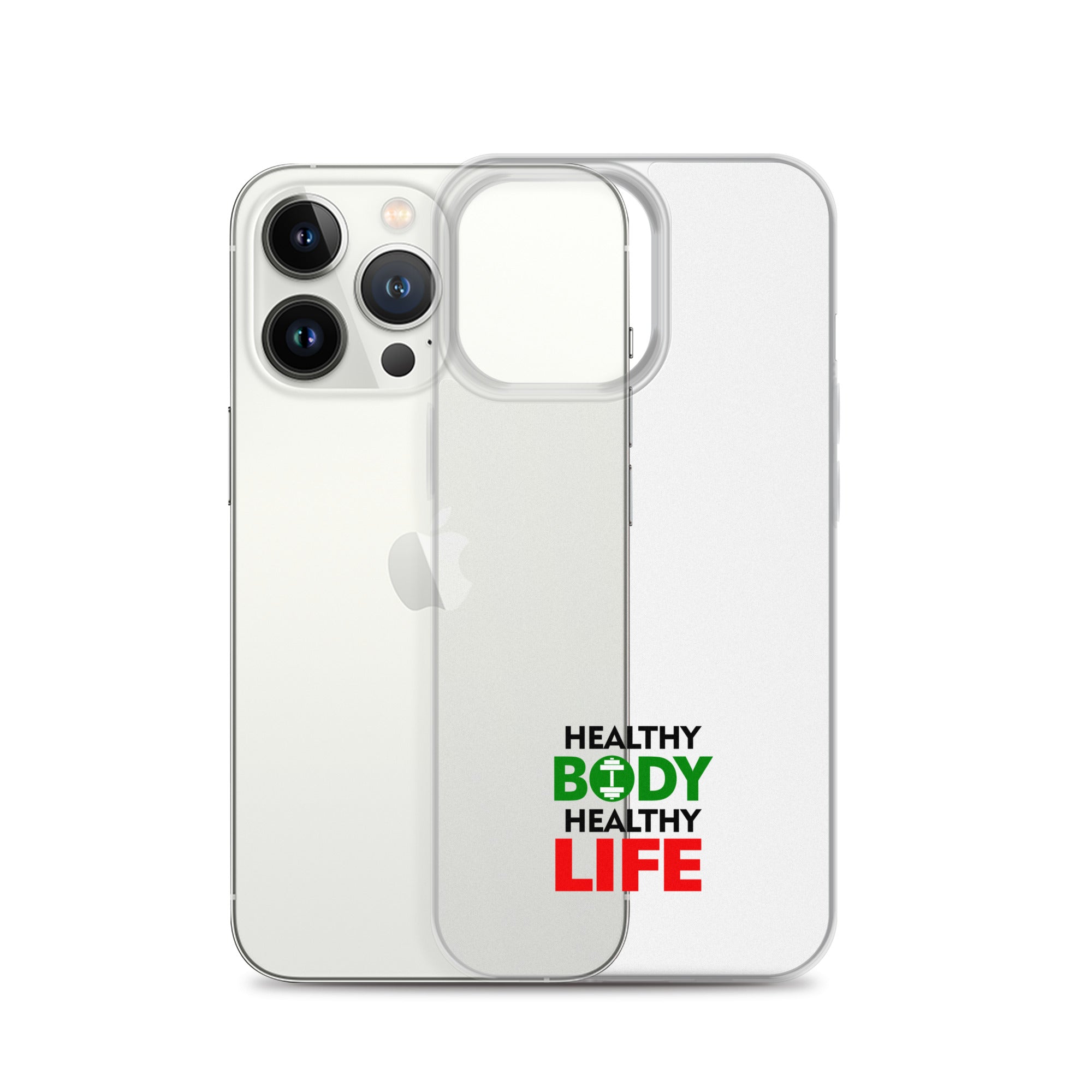 HEALTHY BODY HEALTHY LIFE - Clear Case for iPhone®