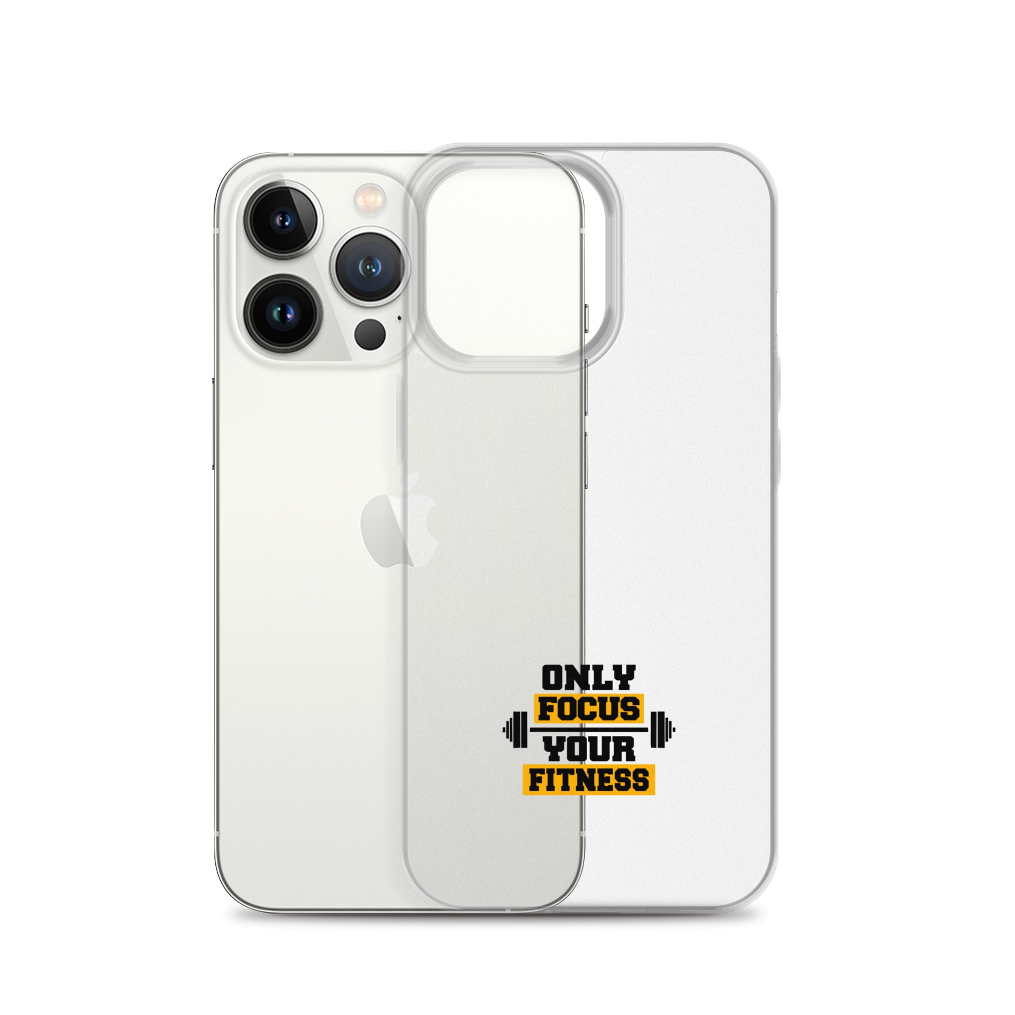 ONLY FOCUS YOUR FITNESS - Clear Case for iPhone®