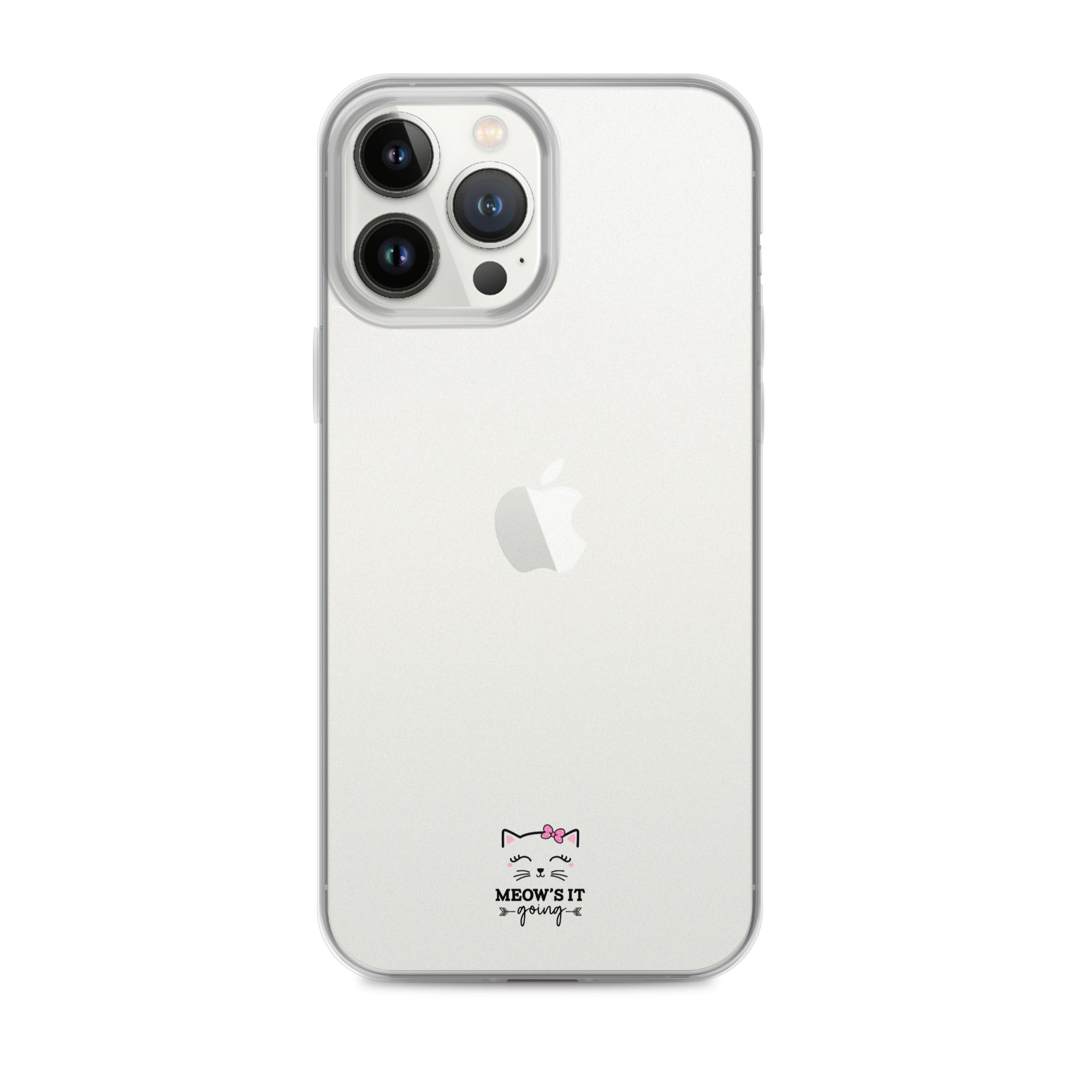 MEOW'S IT GOING - Clear Case for iPhone®