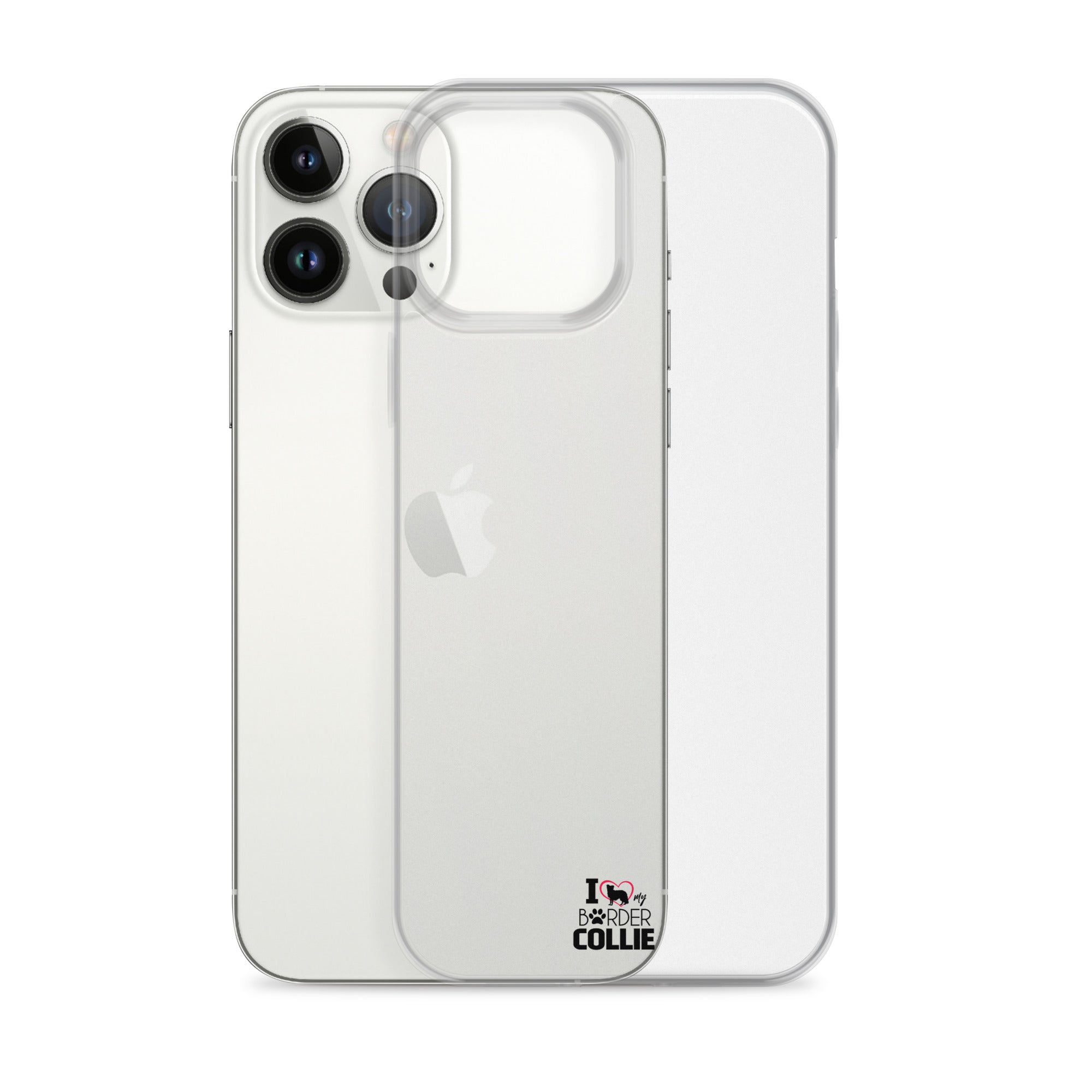 I LOVE MY BORDER COLLIE - Clear Case for iPhone®