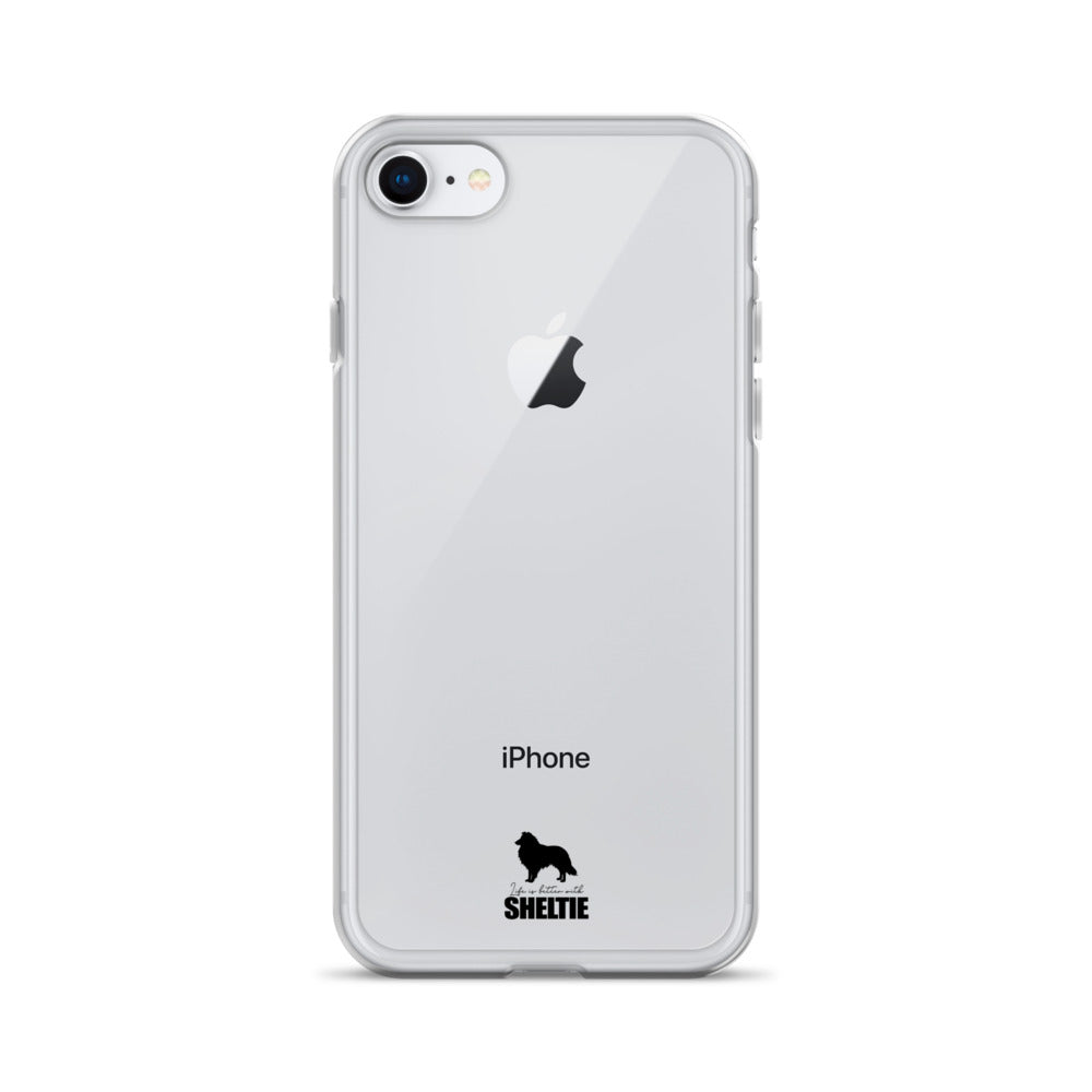 LIFE IS BETTER WITH SHELTIE - Clear Case for iPhone®