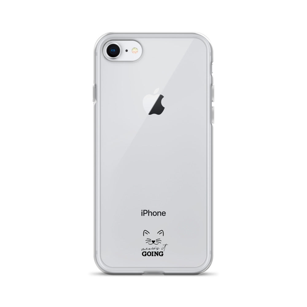 MEOW'S IT GOING - Clear Case for iPhone®