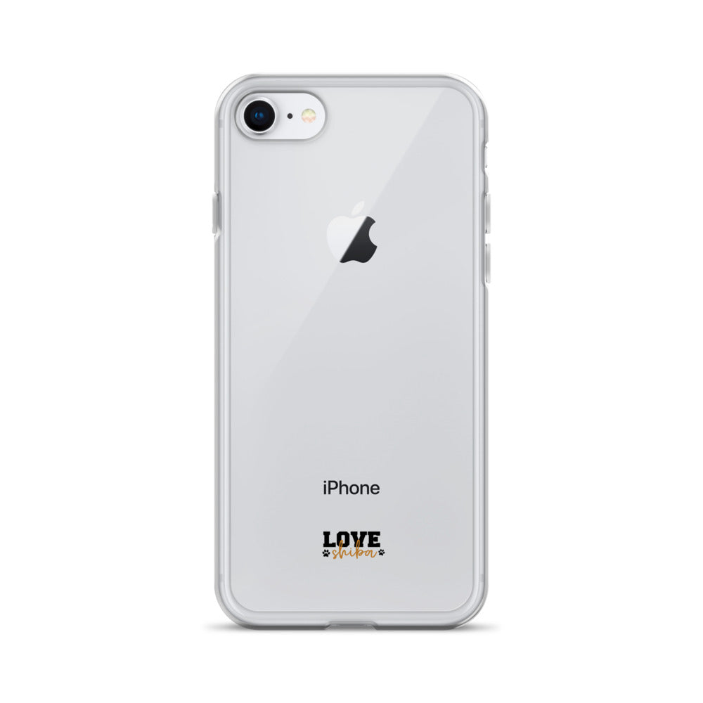 LOVE SHIBA - Clear Case for iPhone®