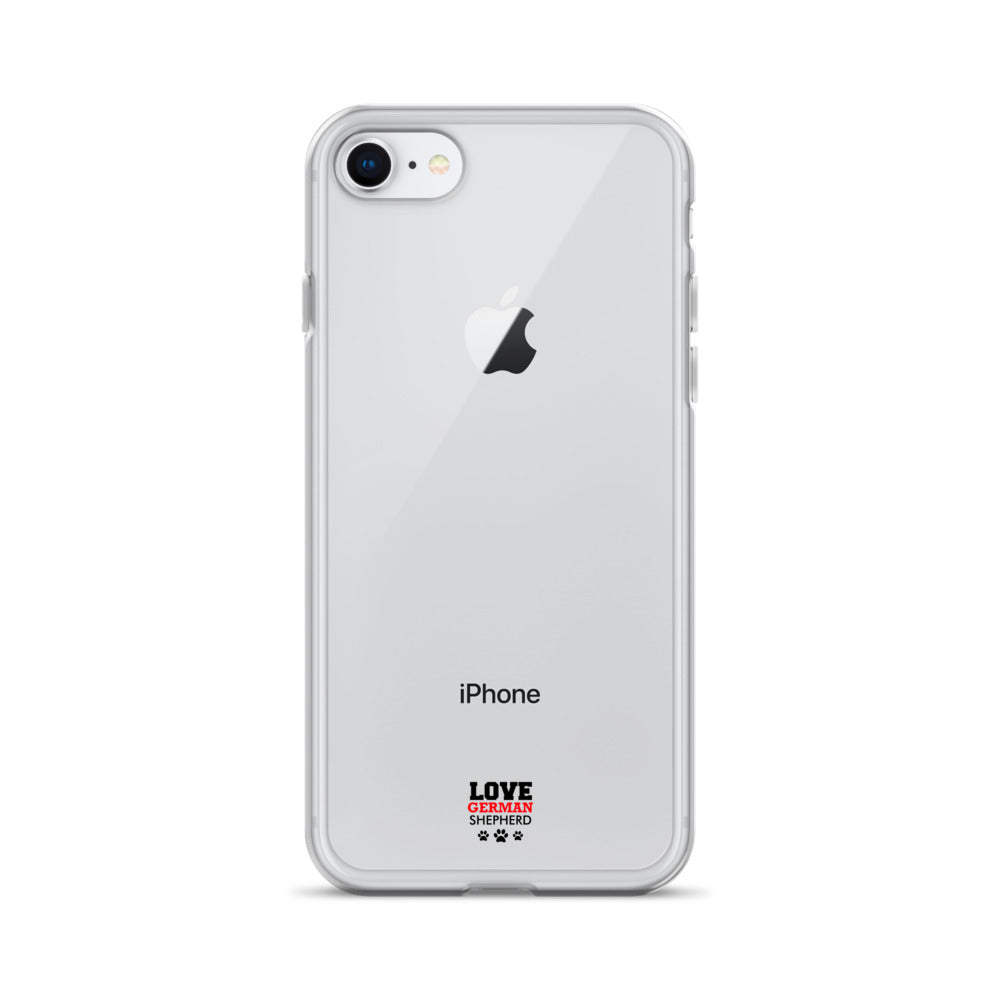 LOVE GERMAN SHEPHERD - Clear Case for iPhone®