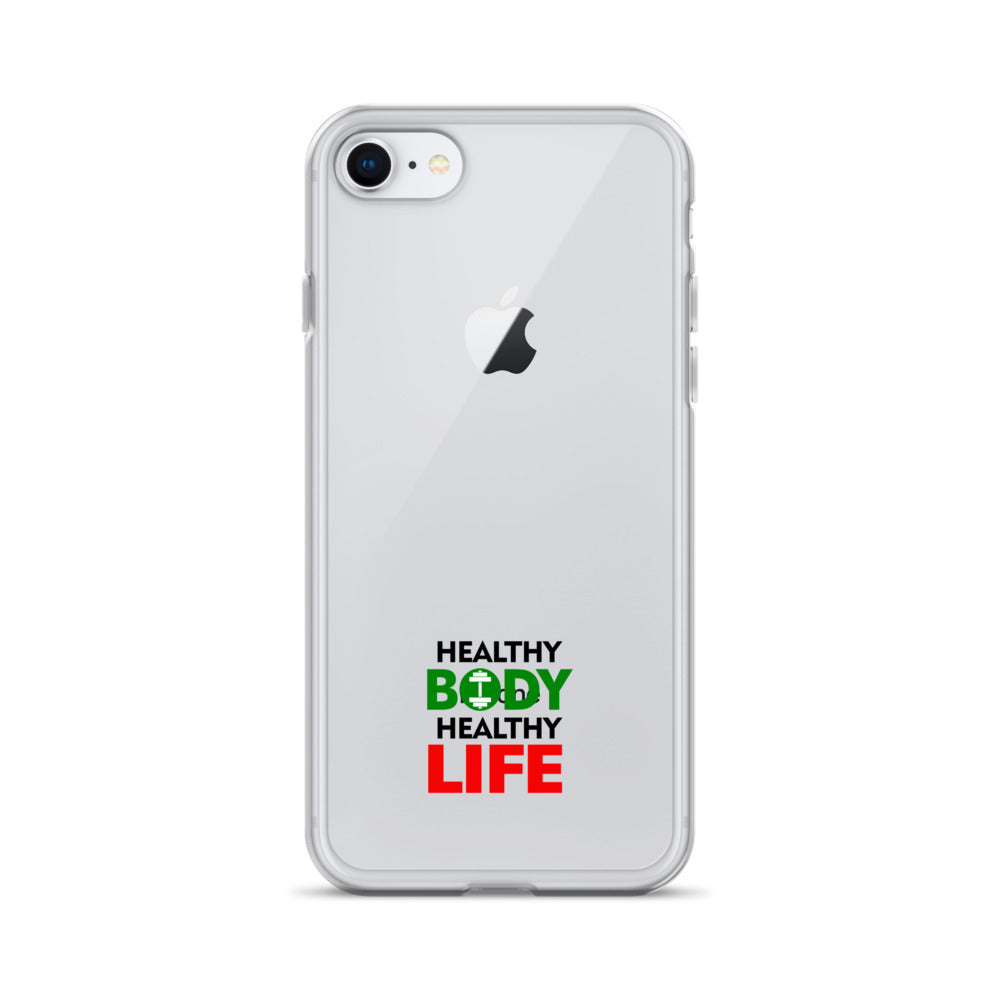 HEALTHY BODY HEALTHY LIFE - Clear Case for iPhone®