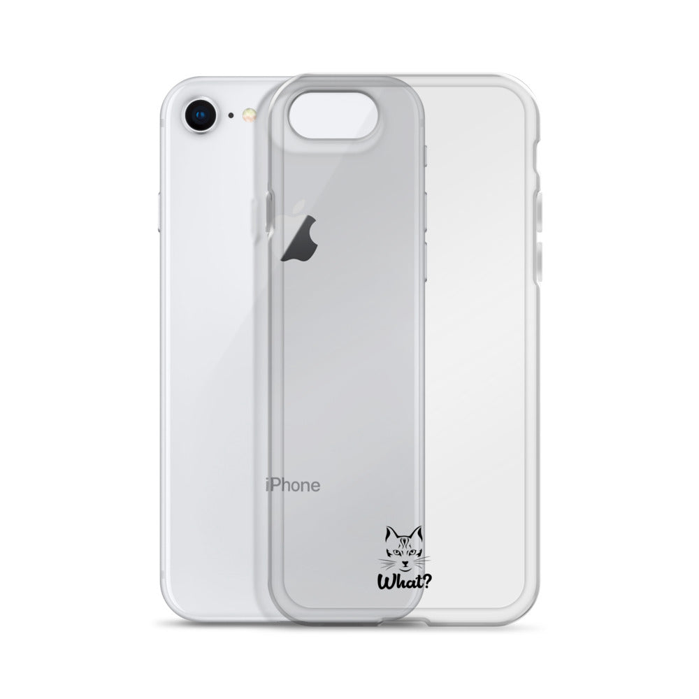 WHAT? - Clear Case for iPhone®