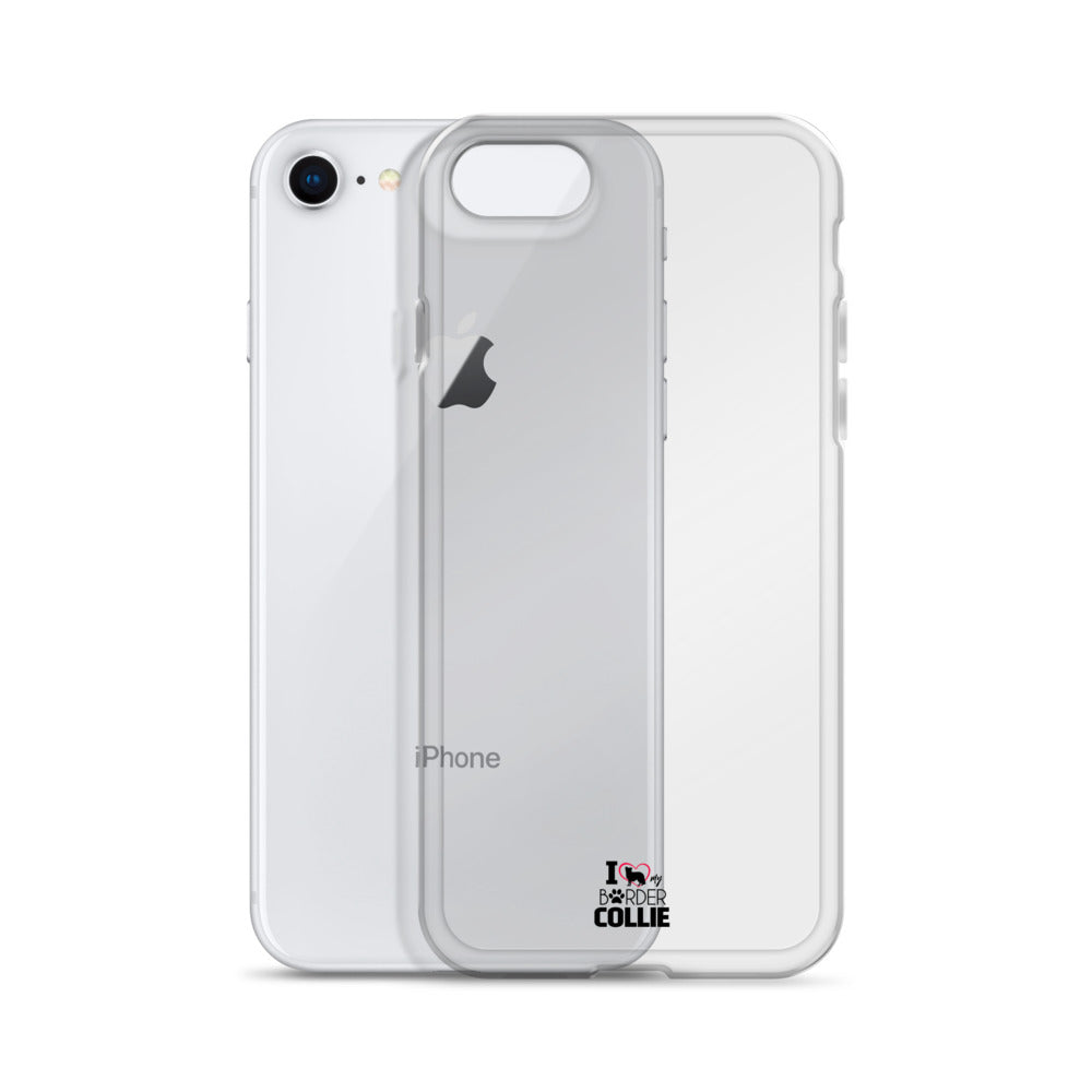 I LOVE MY BORDER COLLIE - Clear Case for iPhone®