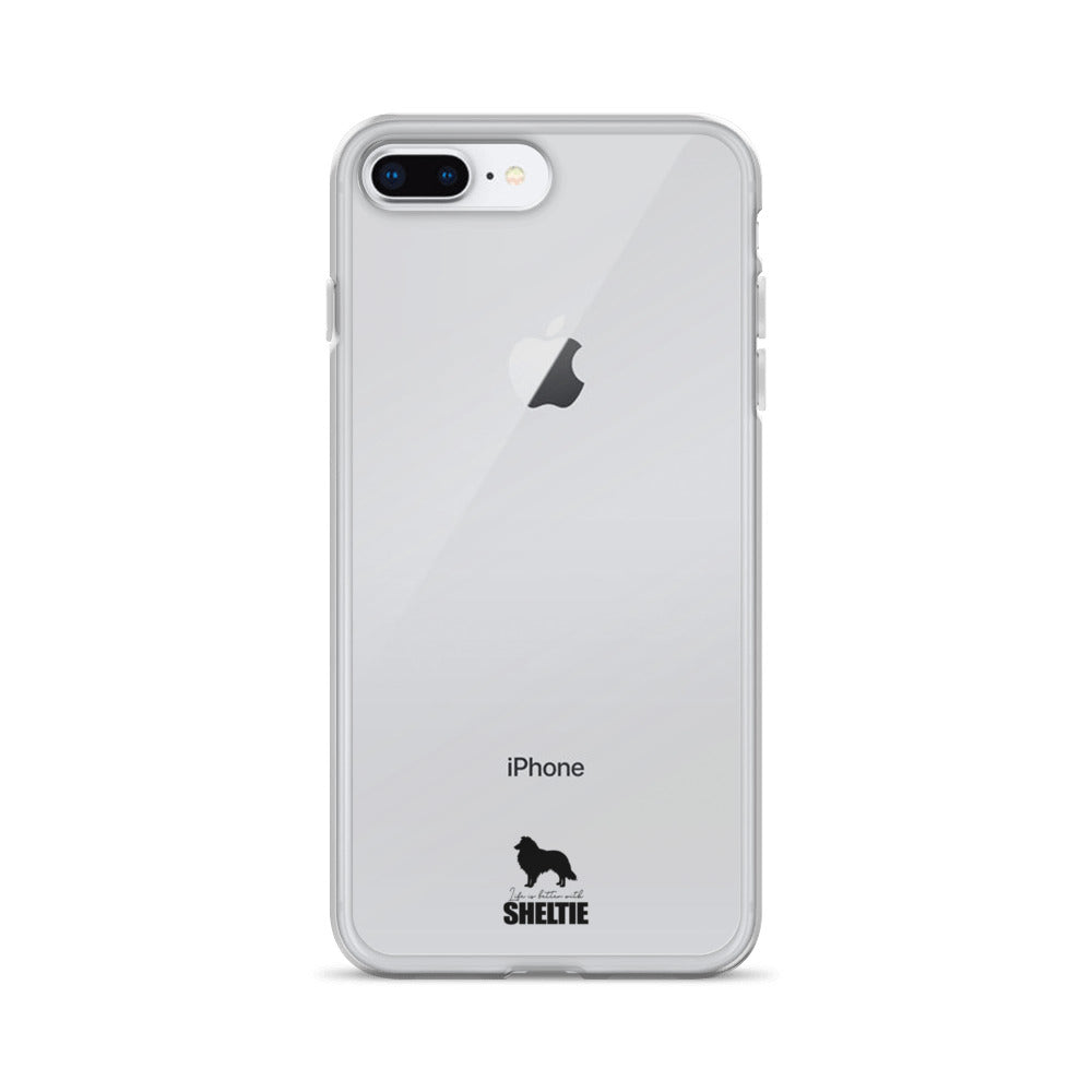 LIFE IS BETTER WITH SHELTIE - Clear Case for iPhone®