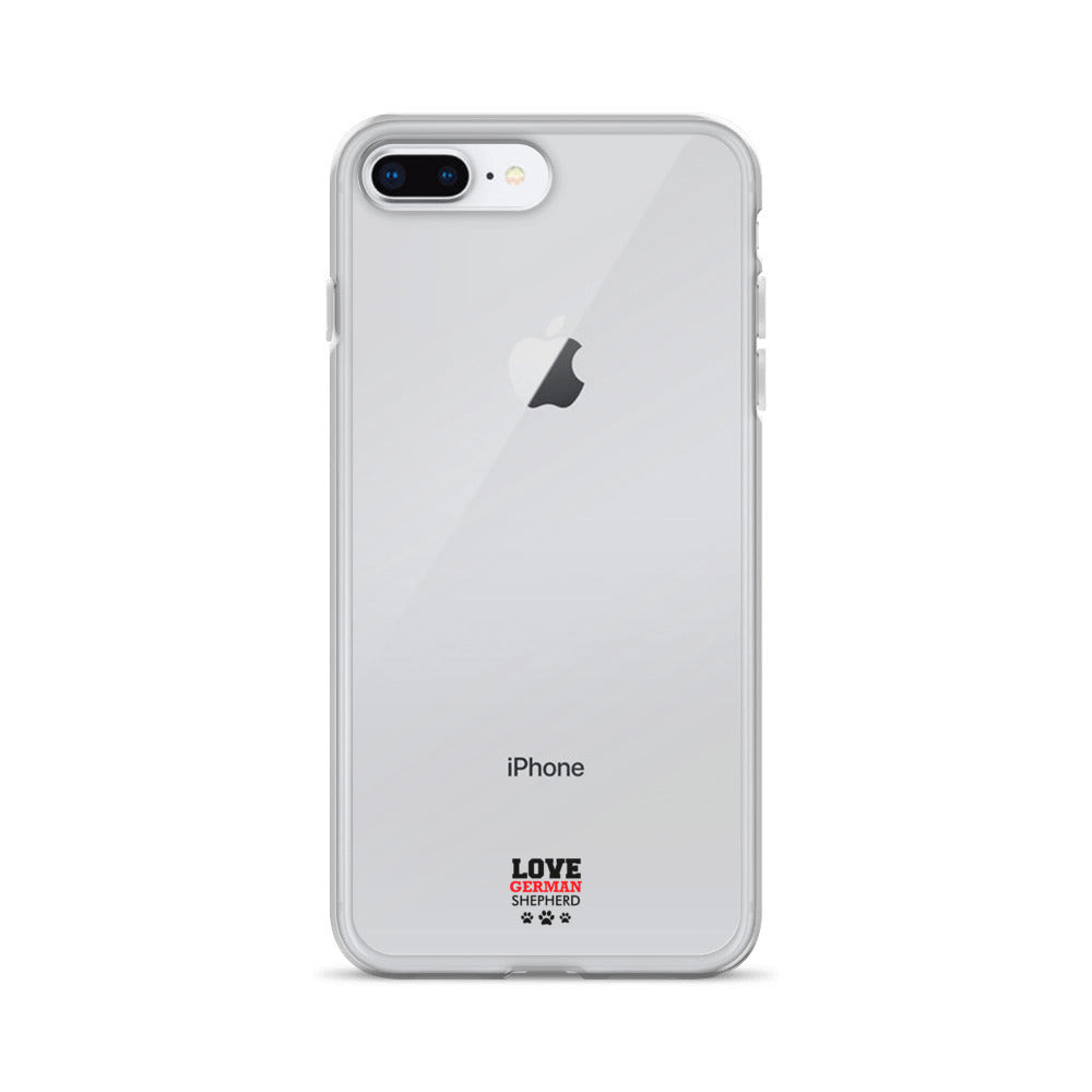 LOVE GERMAN SHEPHERD - Clear Case for iPhone®