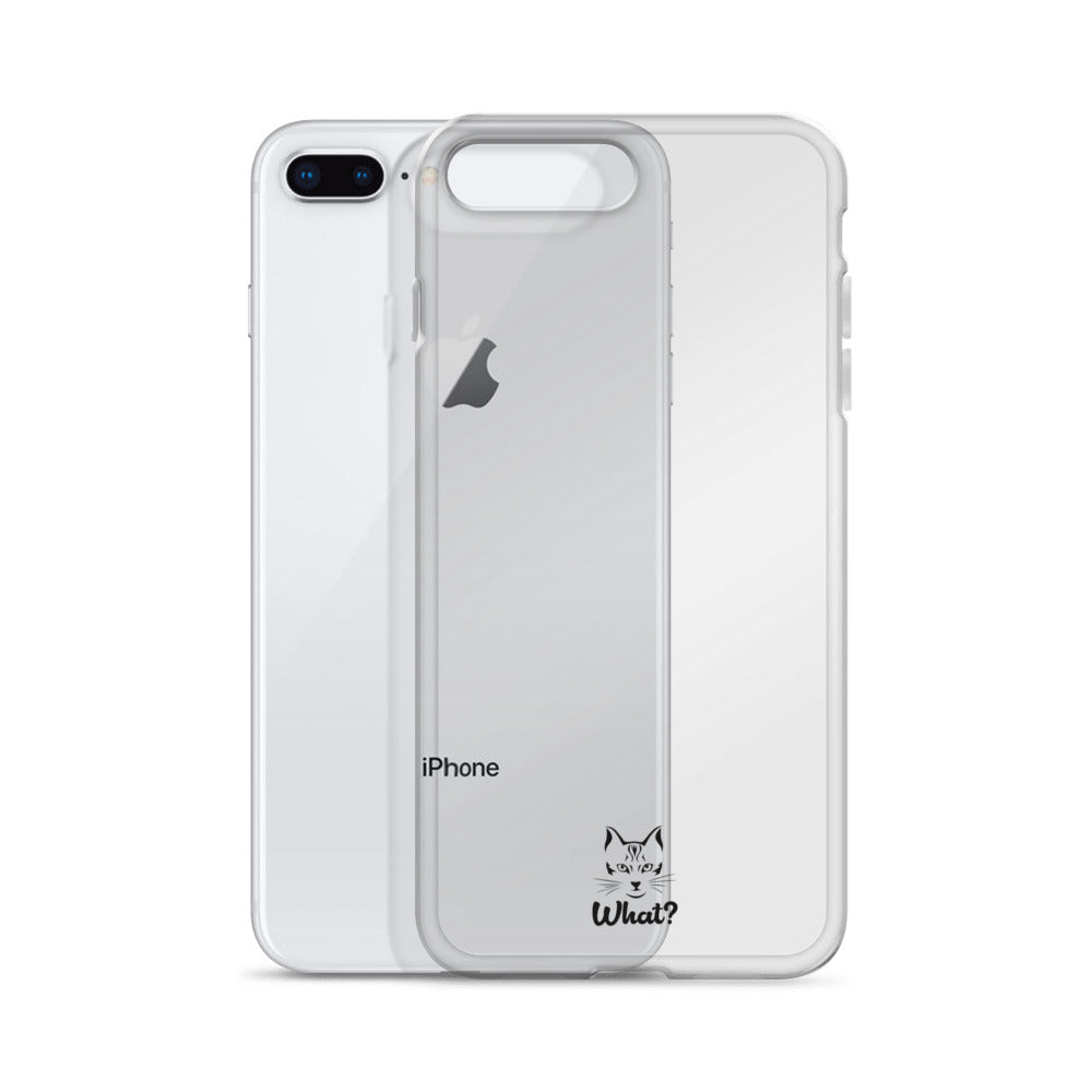 WHAT? - Clear Case for iPhone®