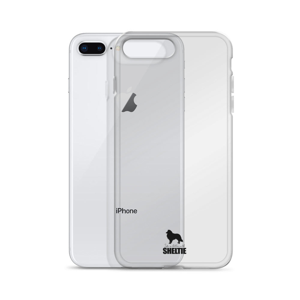 LIFE IS BETTER WITH SHELTIE - Clear Case for iPhone®