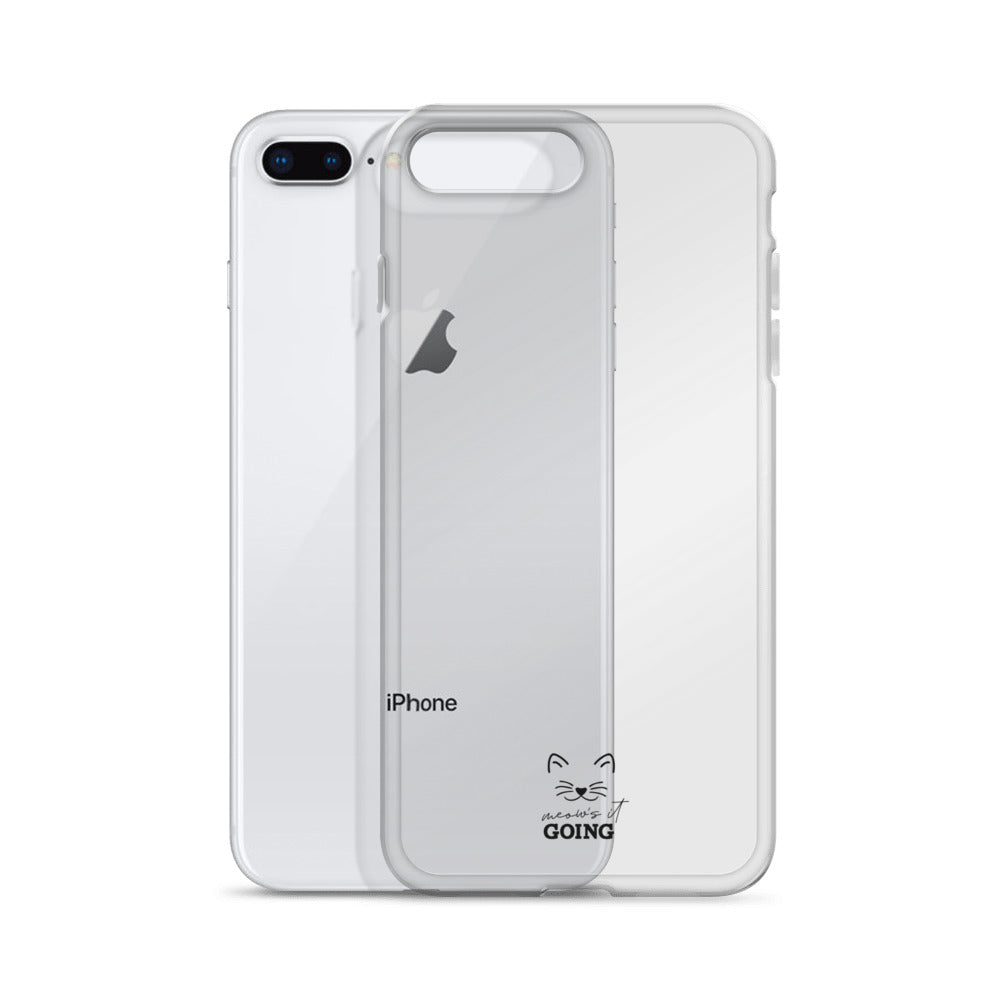 MEOW'S IT GOING - Clear Case for iPhone®