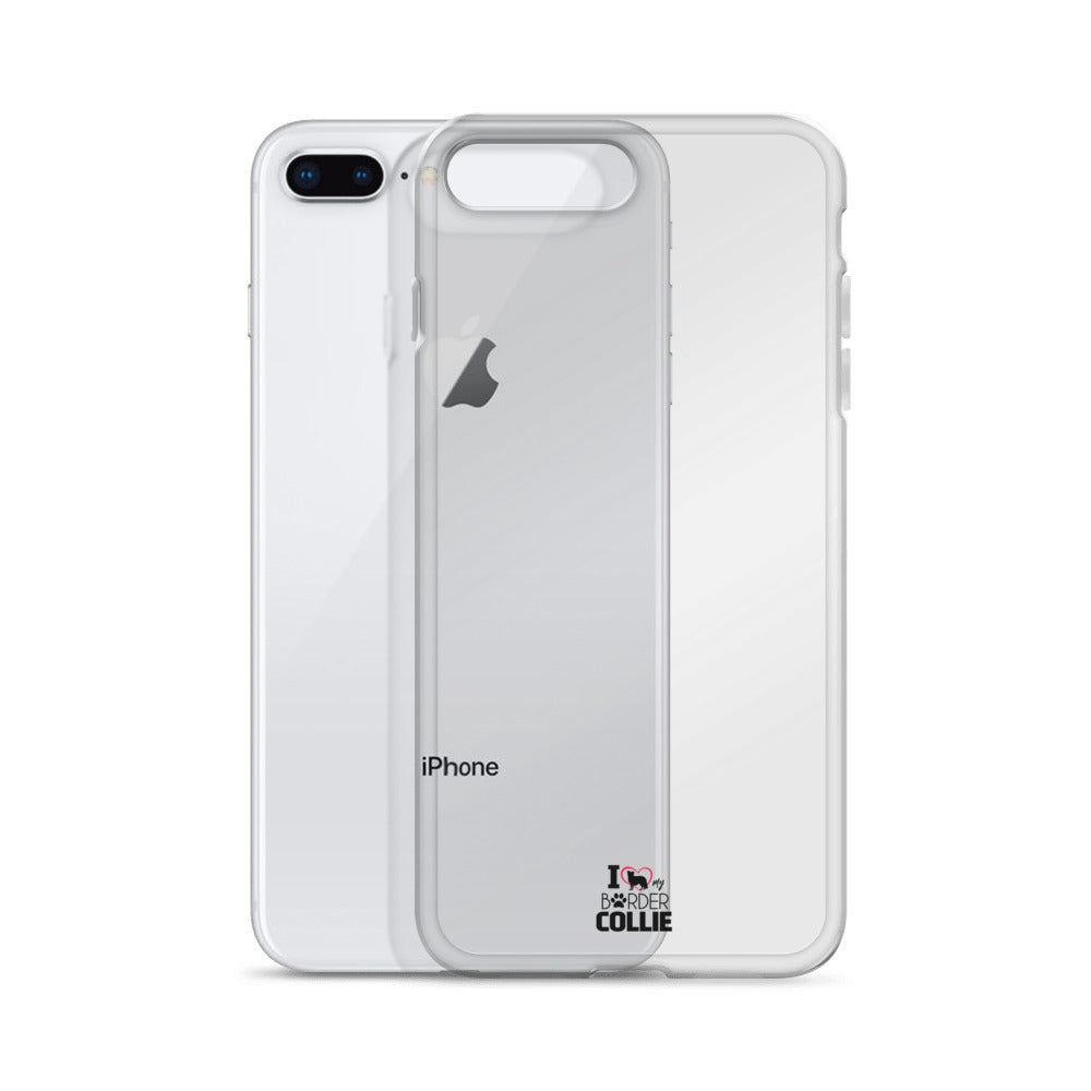 I LOVE MY BORDER COLLIE - Clear Case for iPhone®