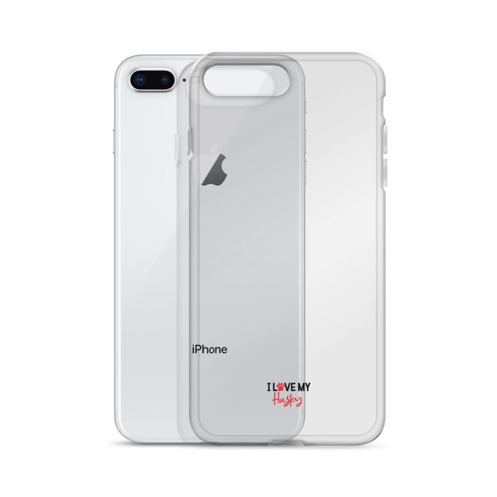 I LOVE MY HUSKY - Clear Case for iPhone®