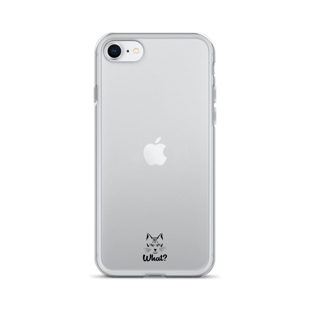 WHAT? - Clear Case for iPhone®