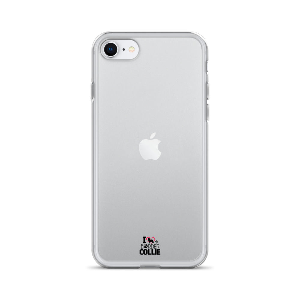 I LOVE MY BORDER COLLIE - Clear Case for iPhone®