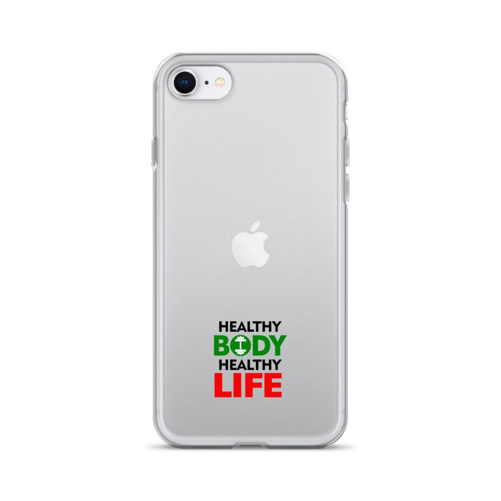 HEALTHY BODY HEALTHY LIFE - Clear Case for iPhone®