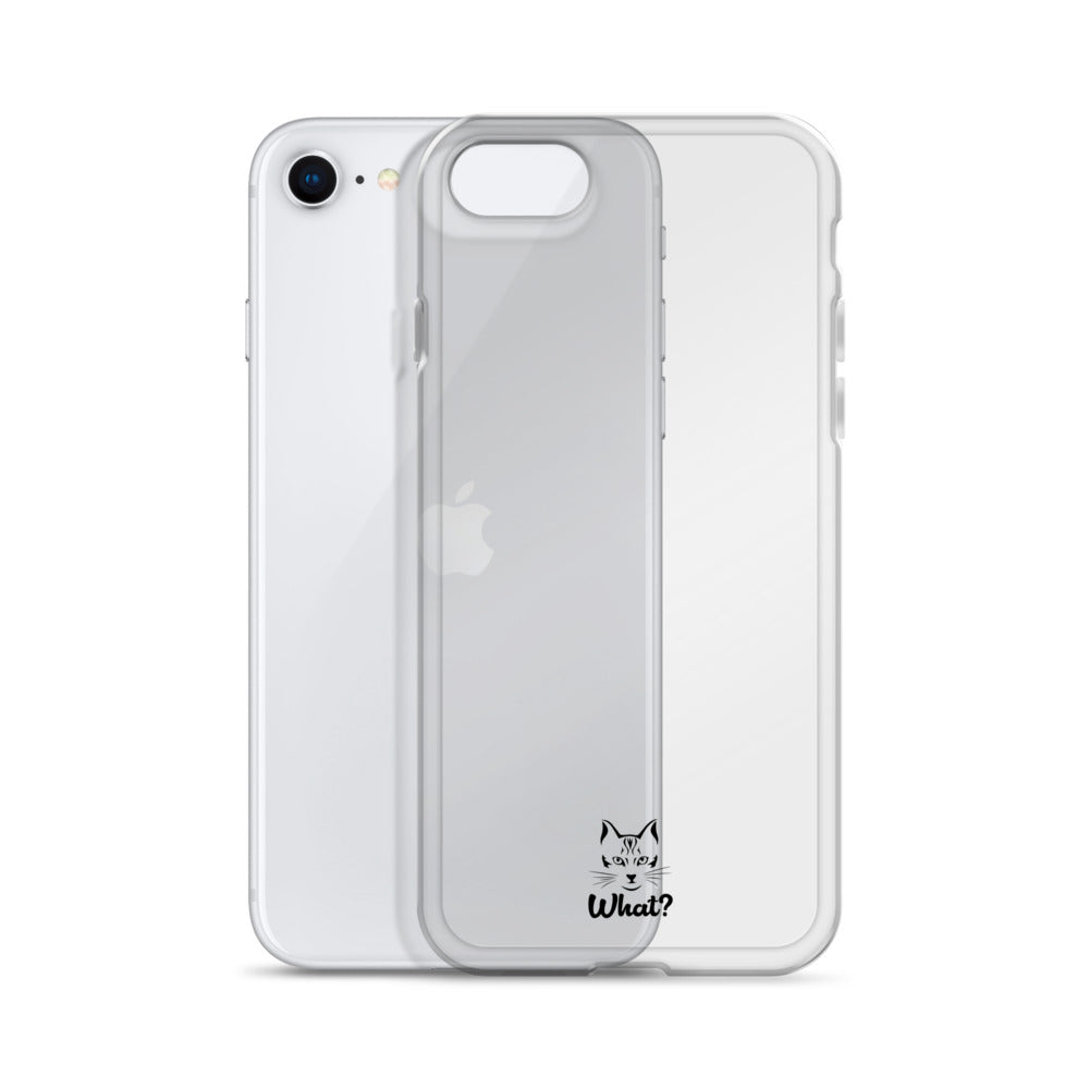 WHAT? - Clear Case for iPhone®