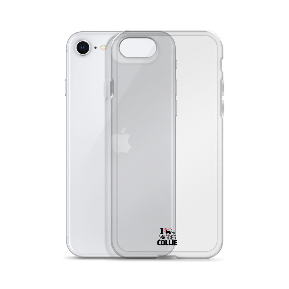 I LOVE MY BORDER COLLIE - Clear Case for iPhone®